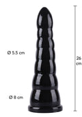 Cono anale 26 cm nero