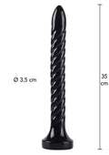 Serpente anale 35 cm nero