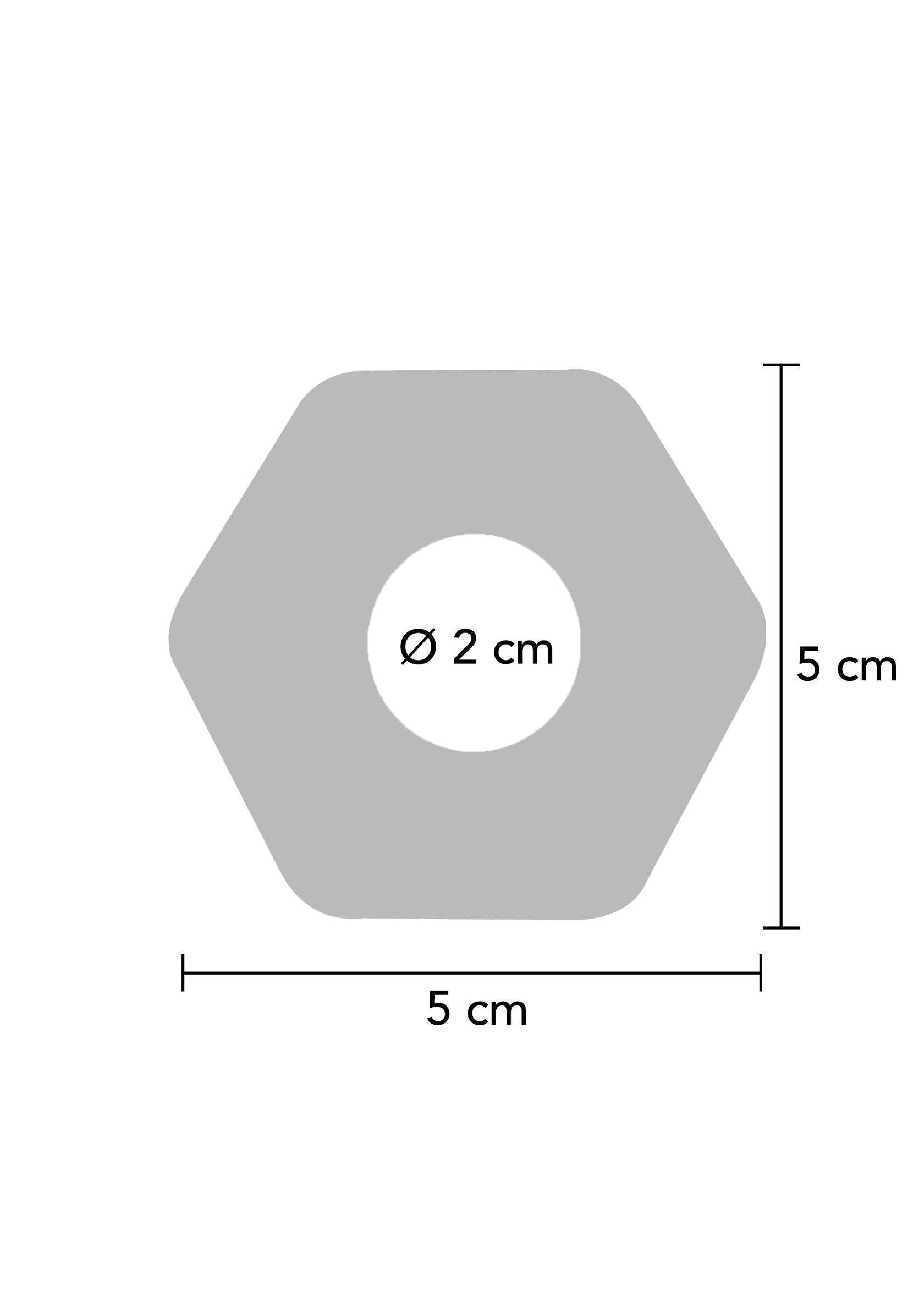 Anello a C morbido in silicone nero