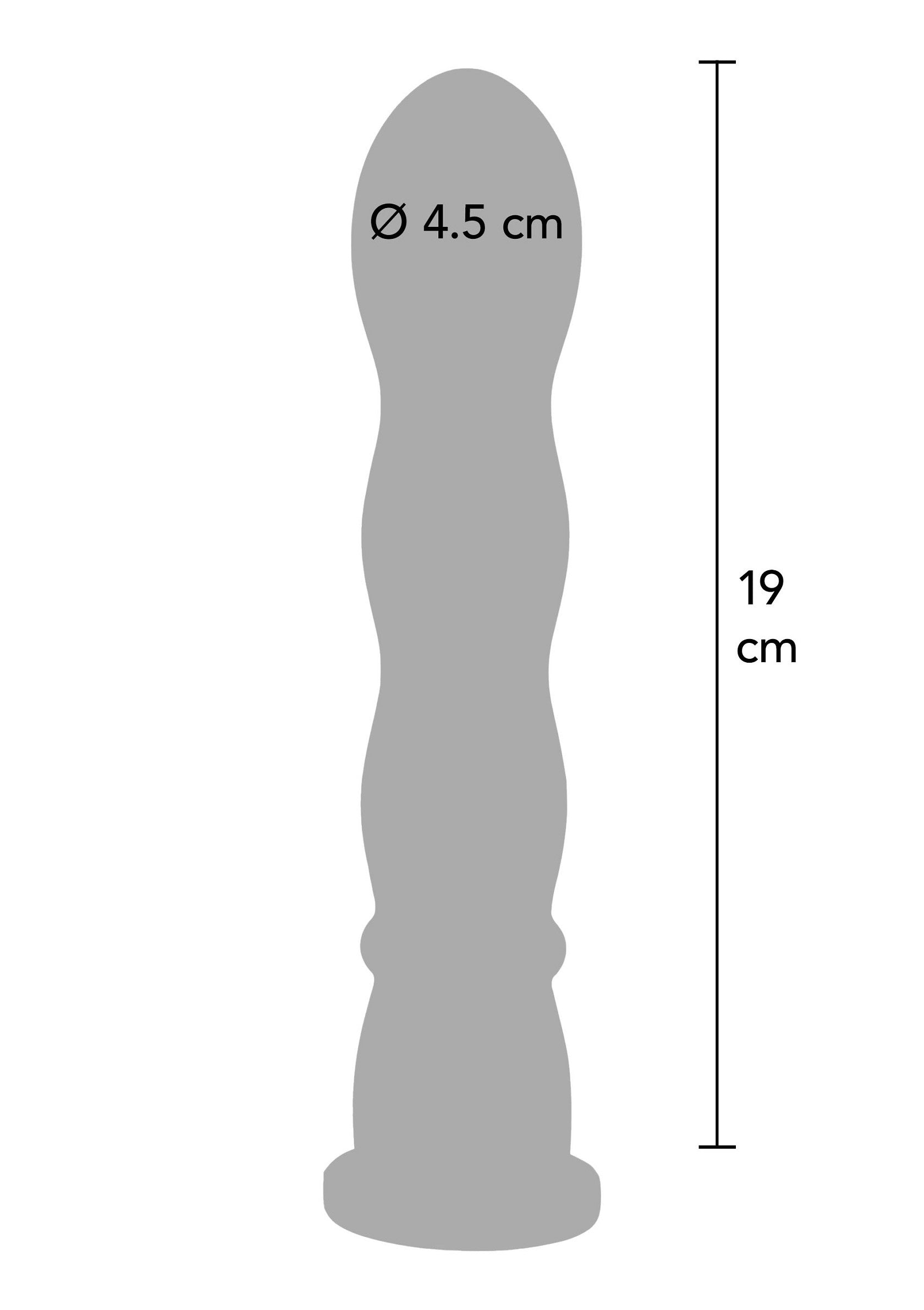Wave Dong Easy-Lock 19 cm nero