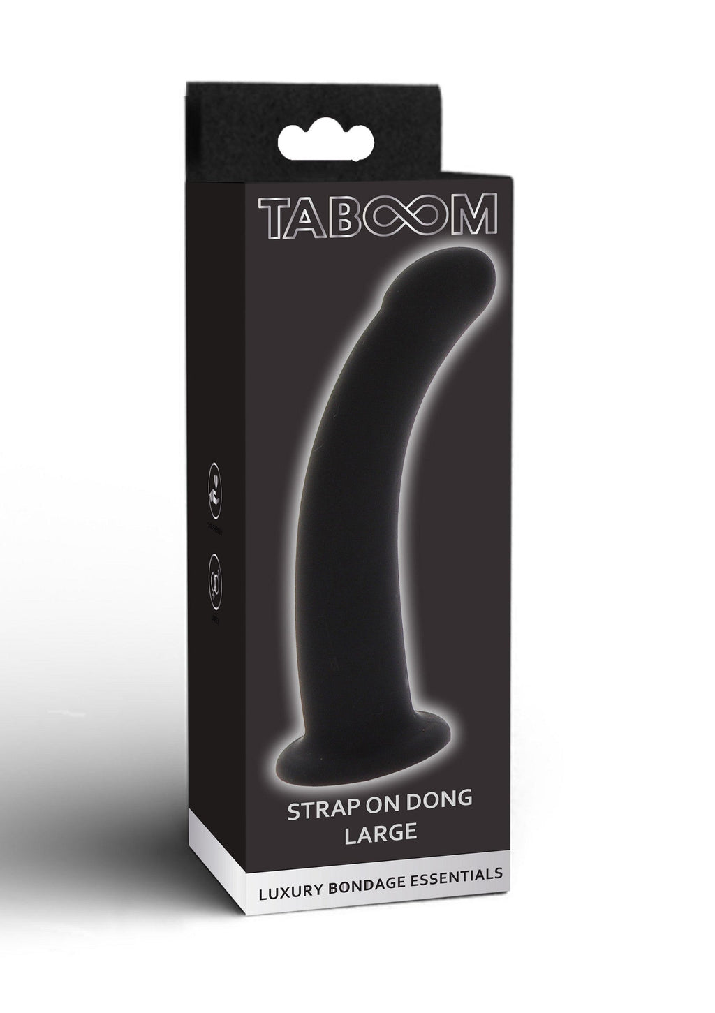 Strap-On Dong grande nero