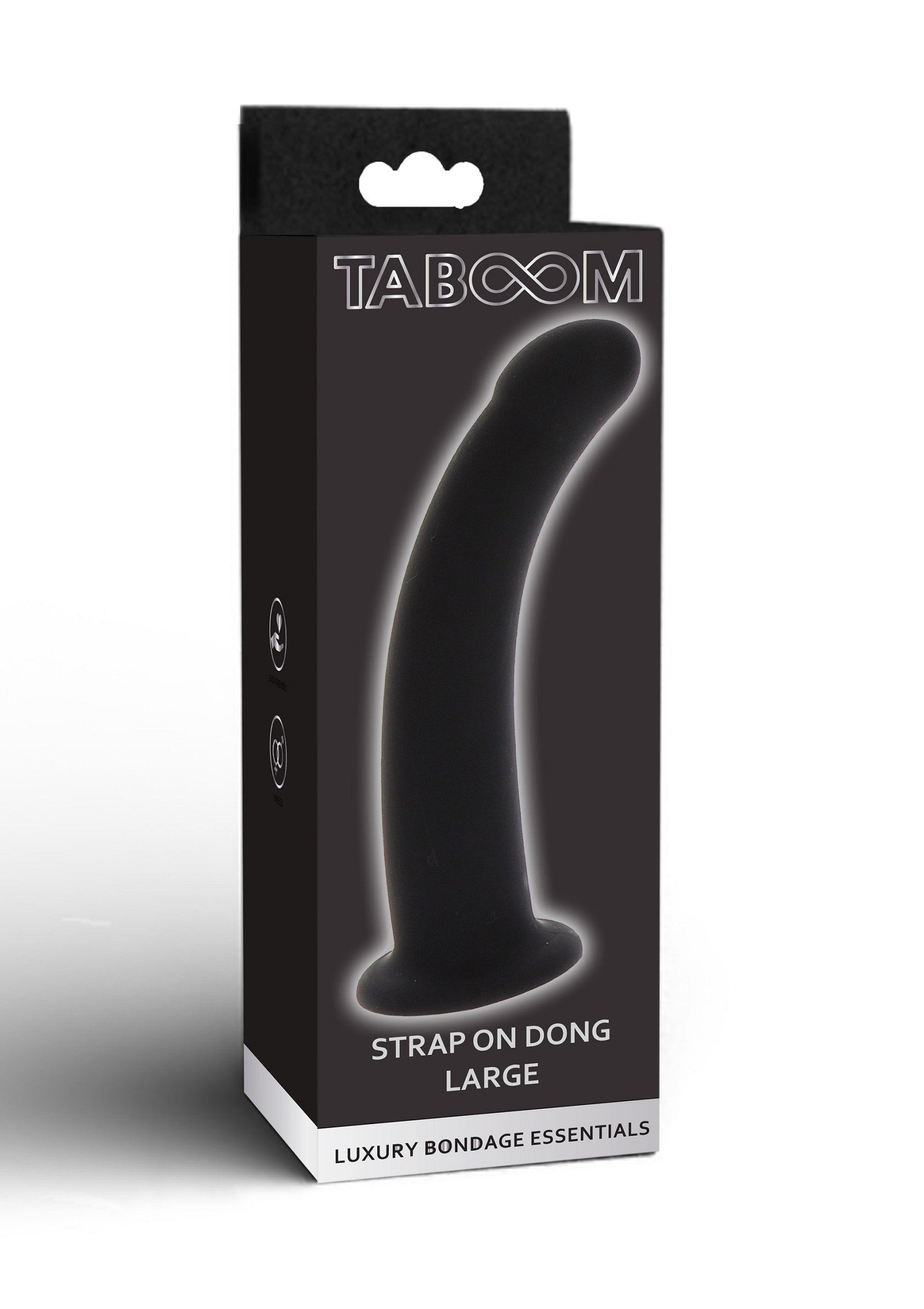 Strap-On Dong grande nero