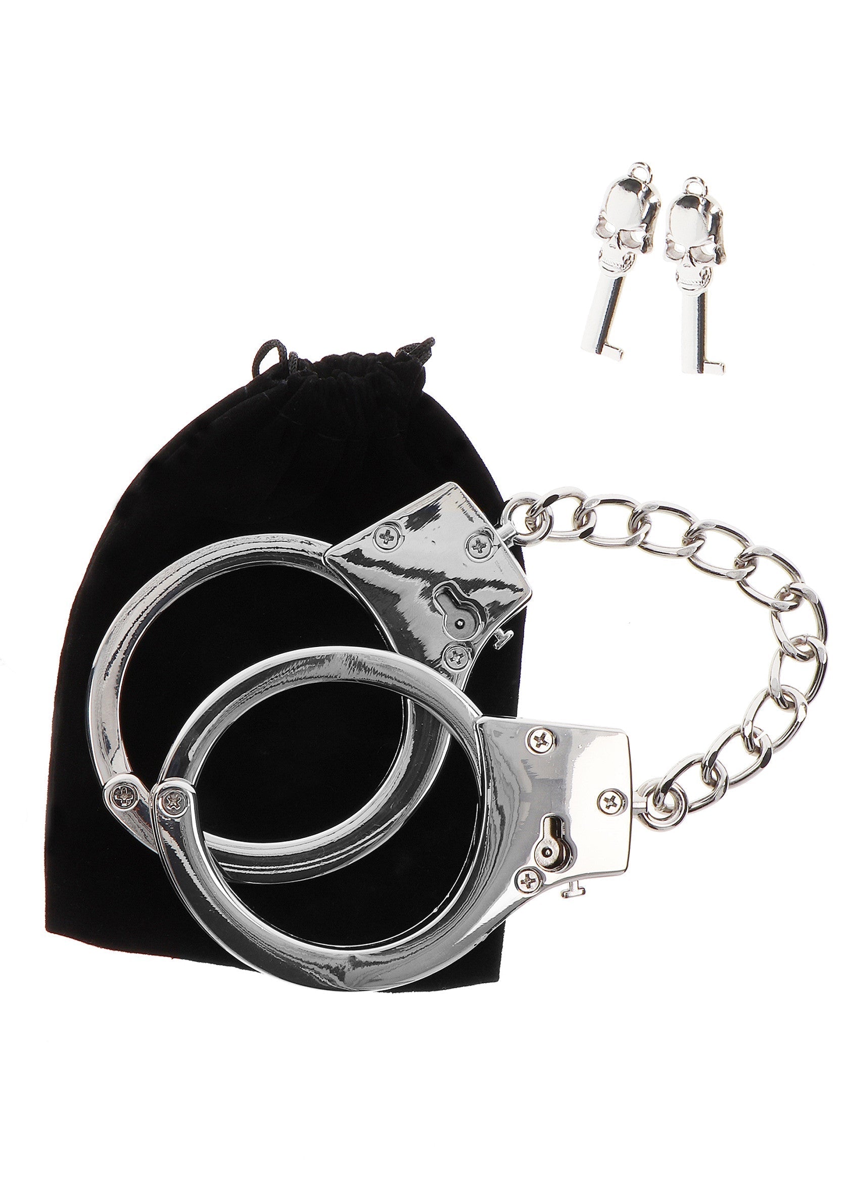 Manette BDSM placcate in argento