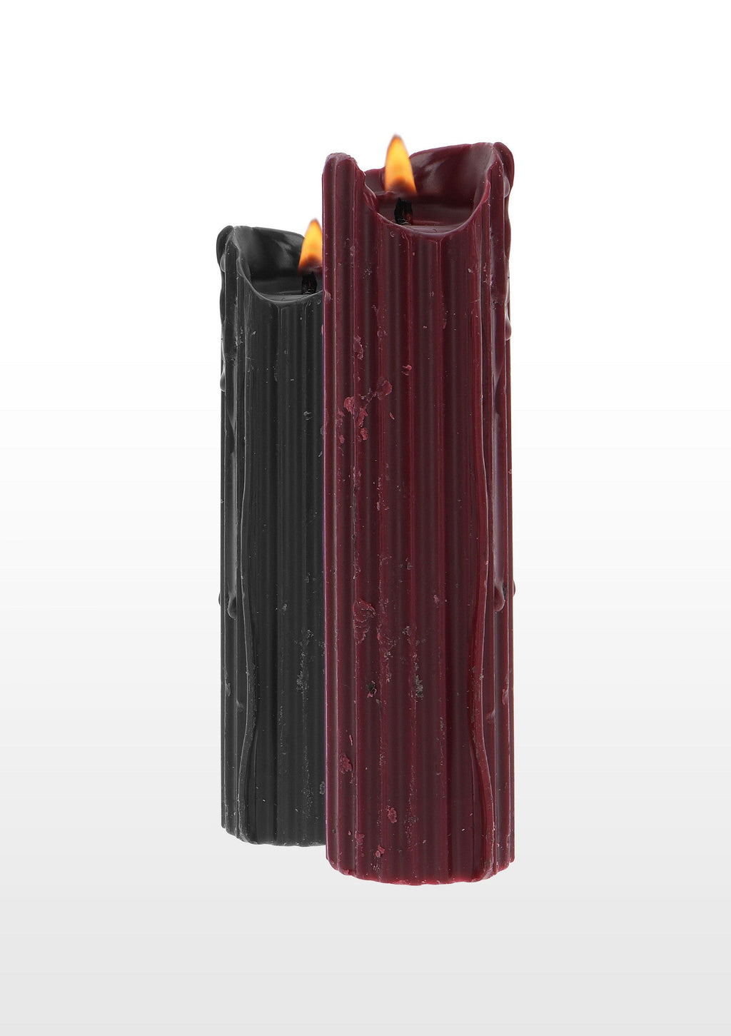 Candele a goccia BDSM 2 pezzi nere