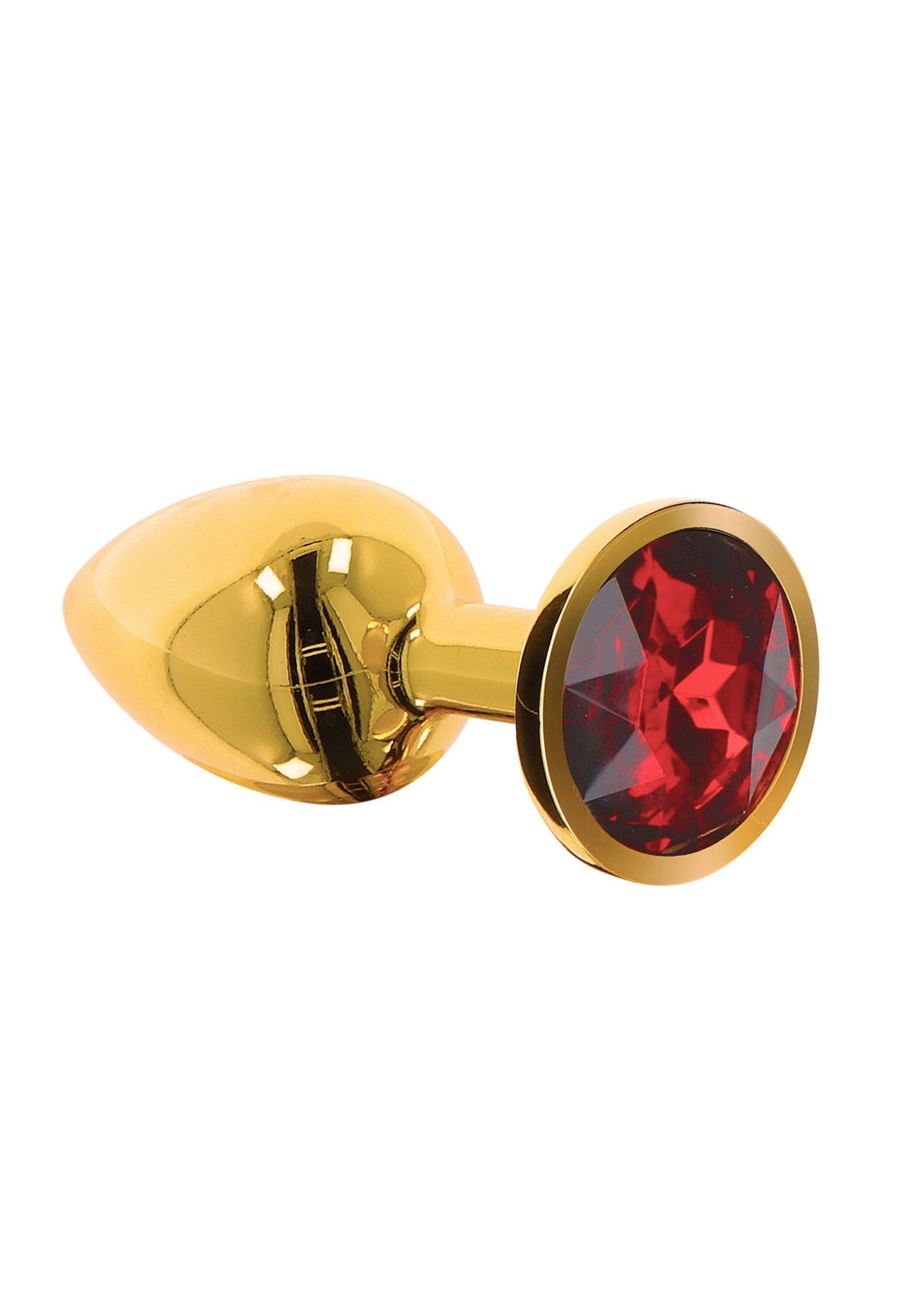 Plug anale con gioiello di diamante S oro