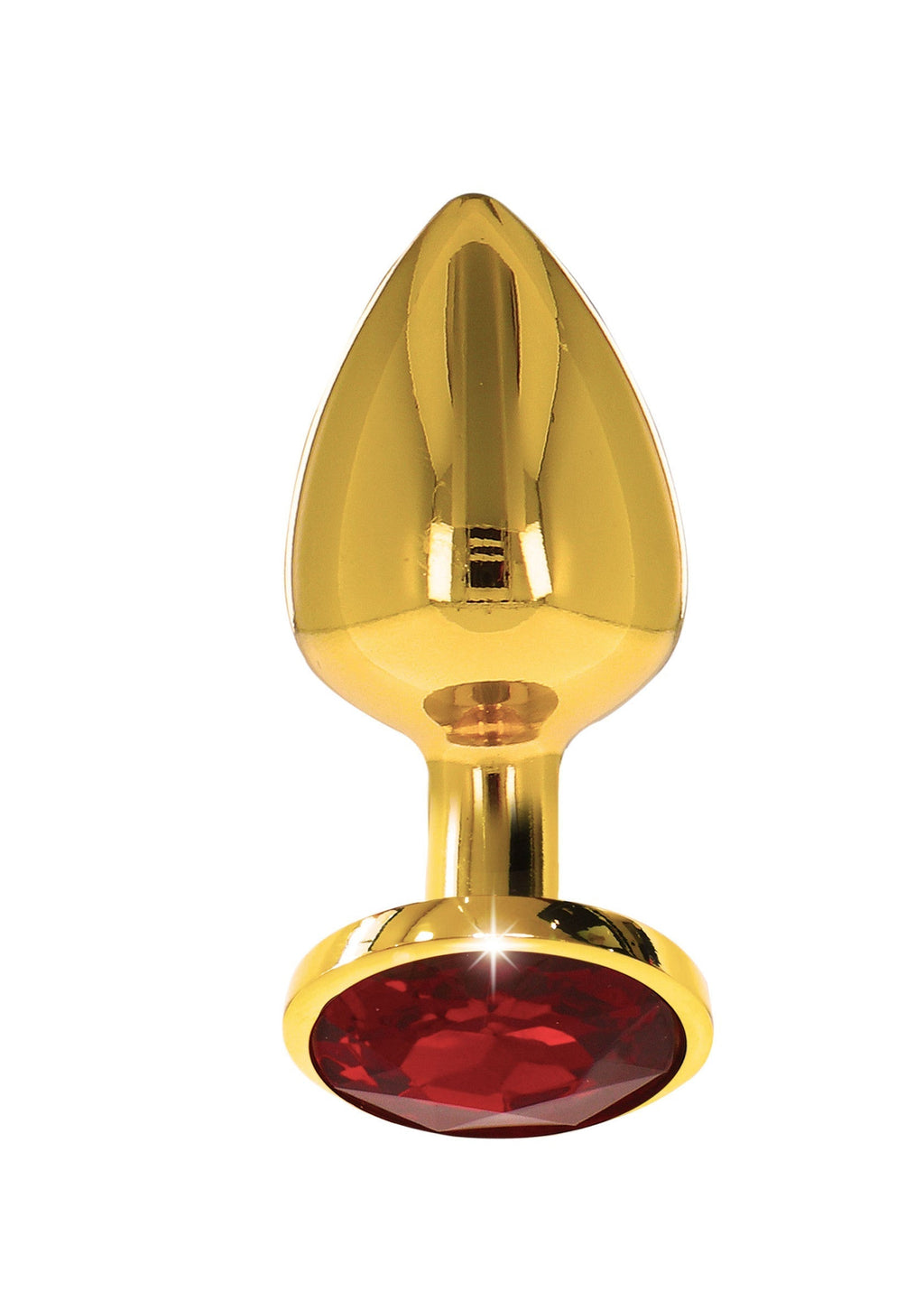 Plug anale con gioiello di diamante M oro