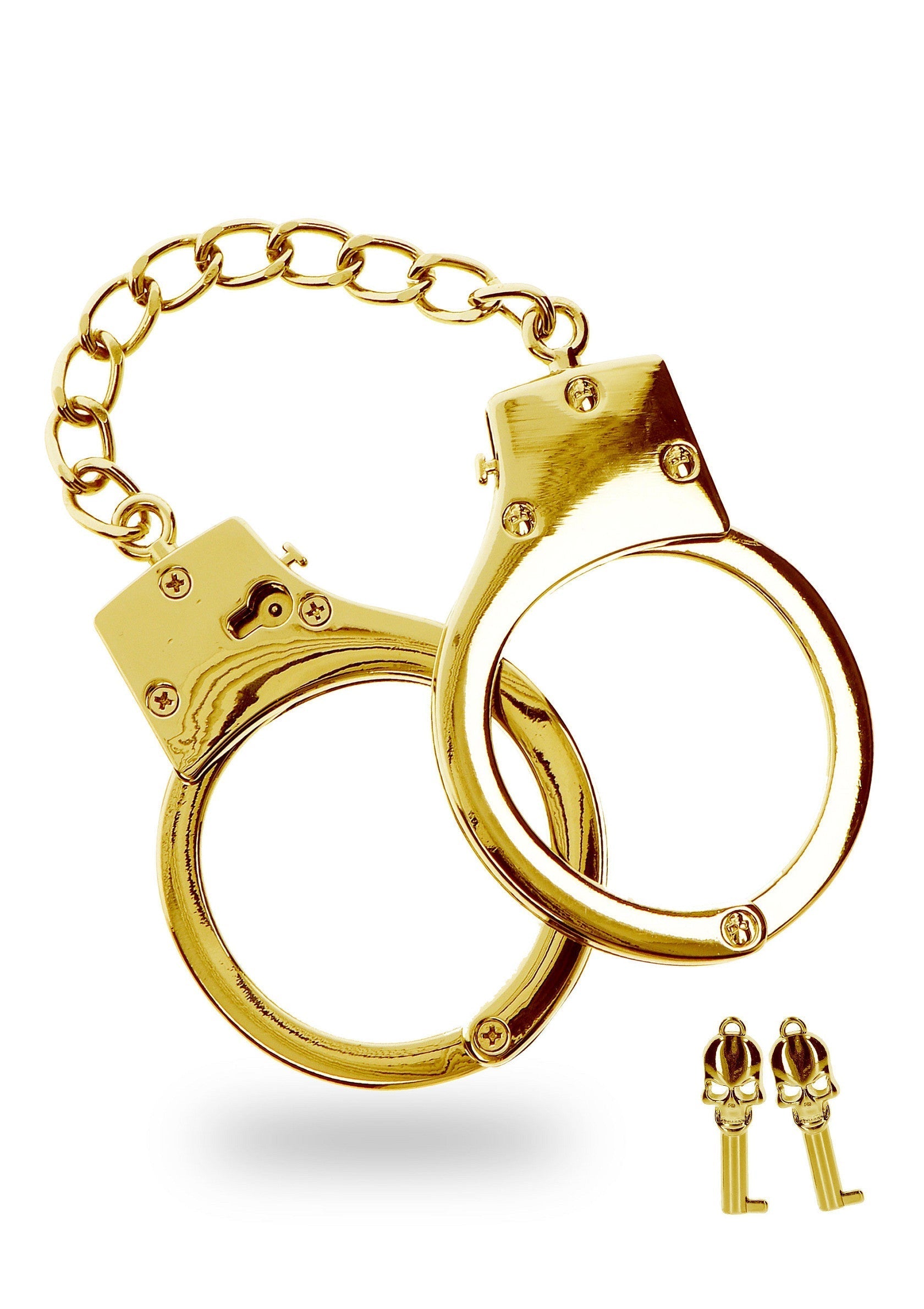 Manette BDSM placcate oro oro