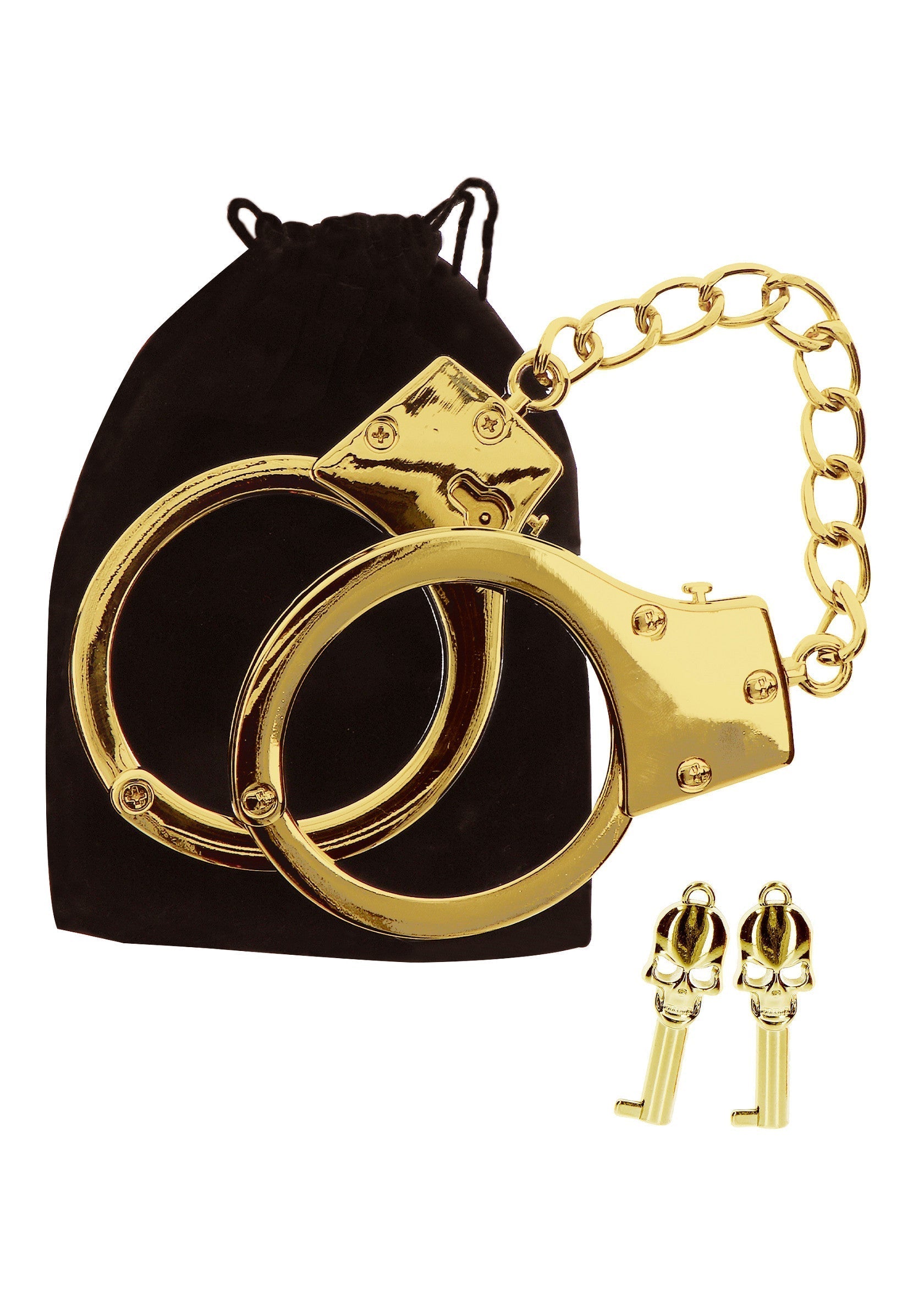 Manette BDSM placcate oro oro
