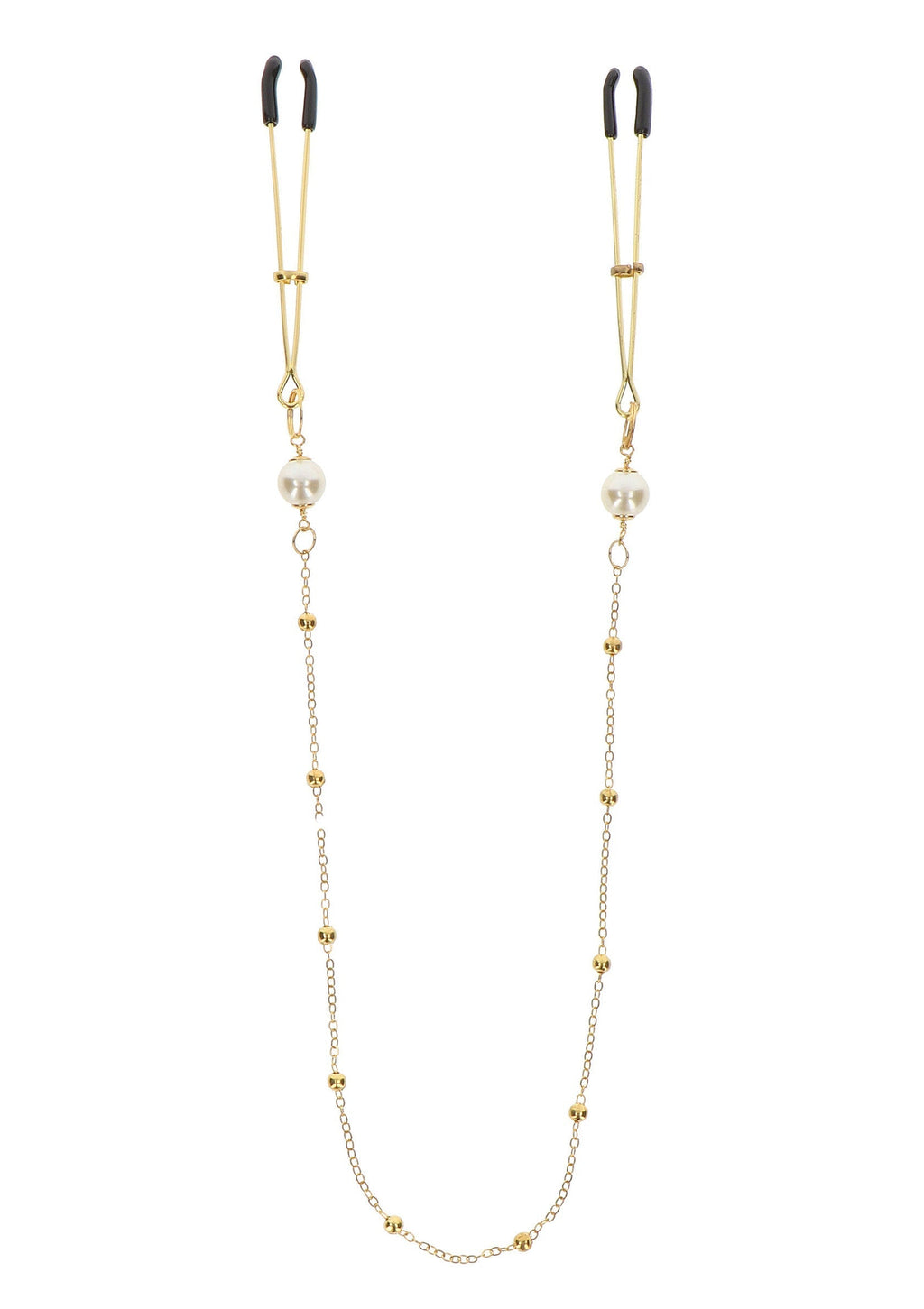 Pinzette Perla e Catena Deluxe oro