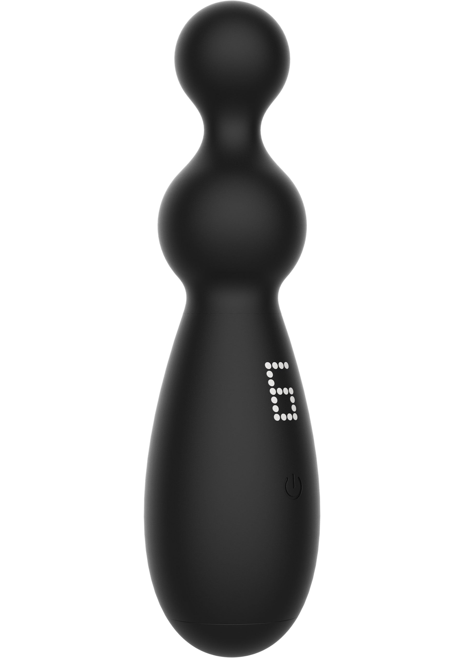Vibratore anale Twin Thrill nero