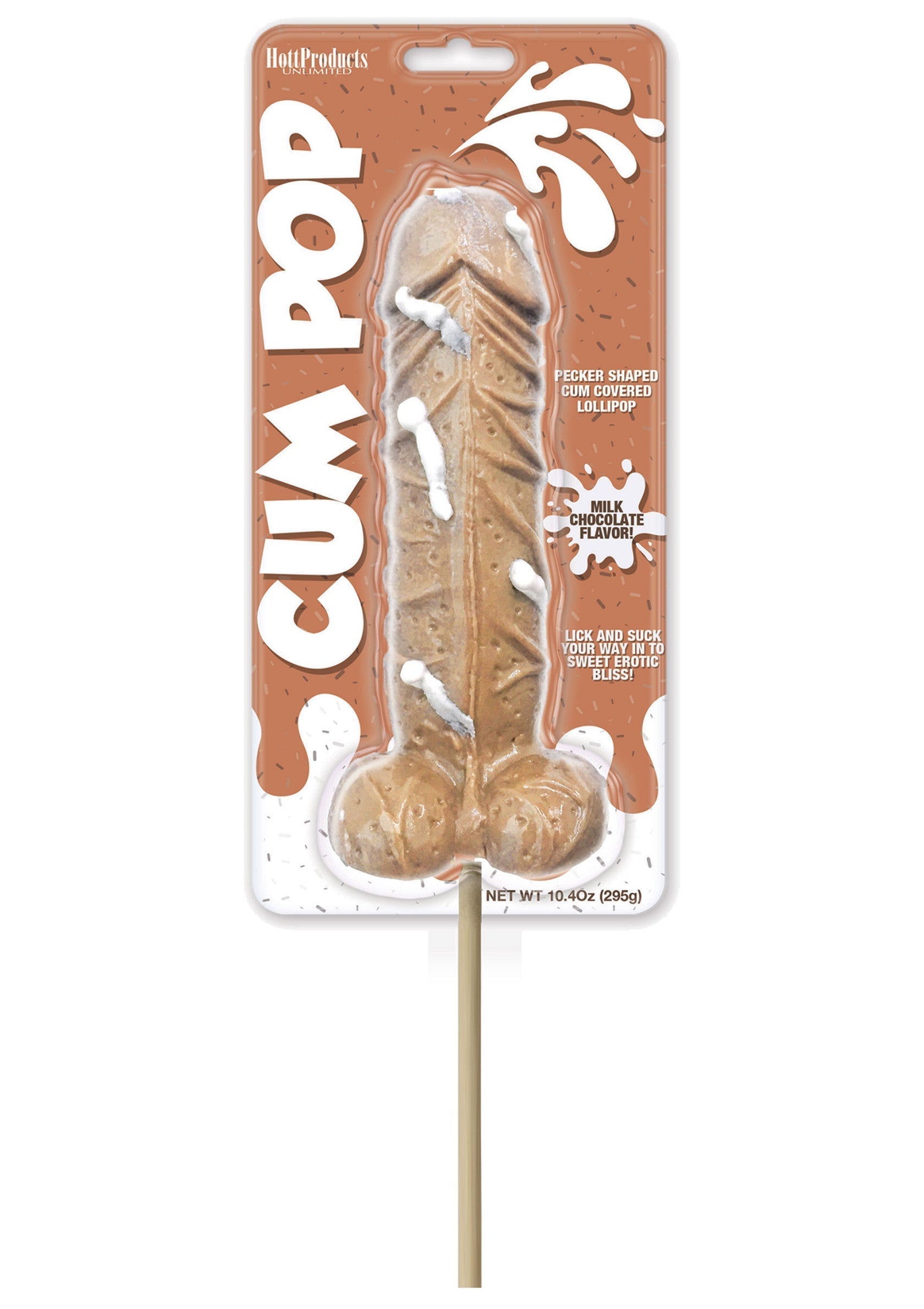 Cum Pops al gusto di cioccolato marrone