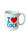 Tazza bianca "I Love Cock"
