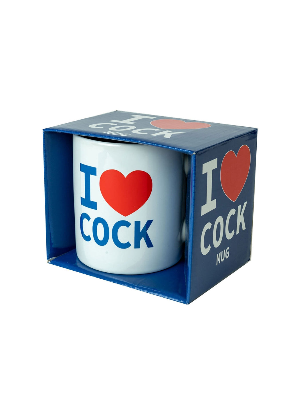 Tazza bianca "I Love Cock"