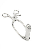 Speculum rettale di Barr grande argento
