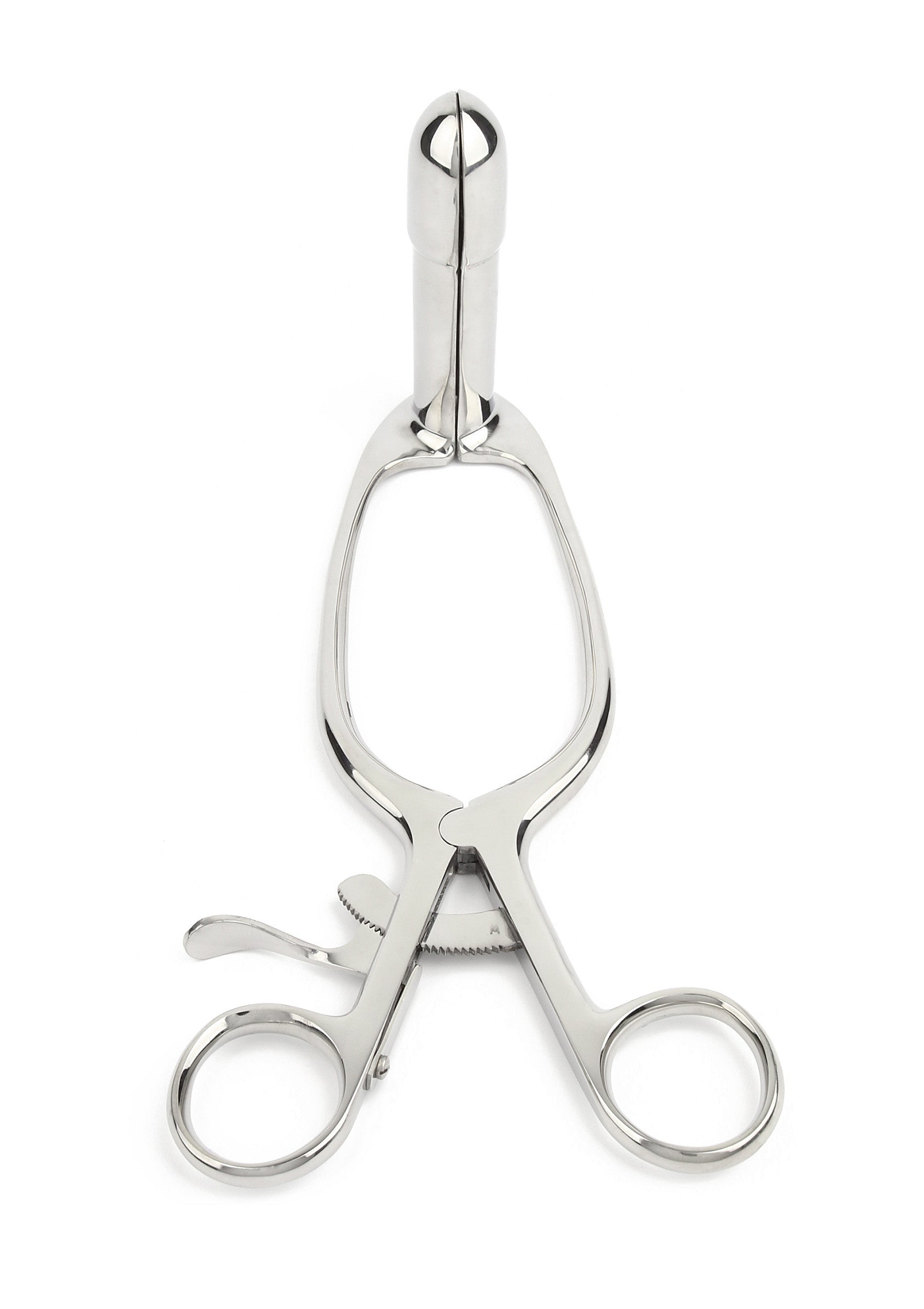 Speculum rettale di Barr grande argento
