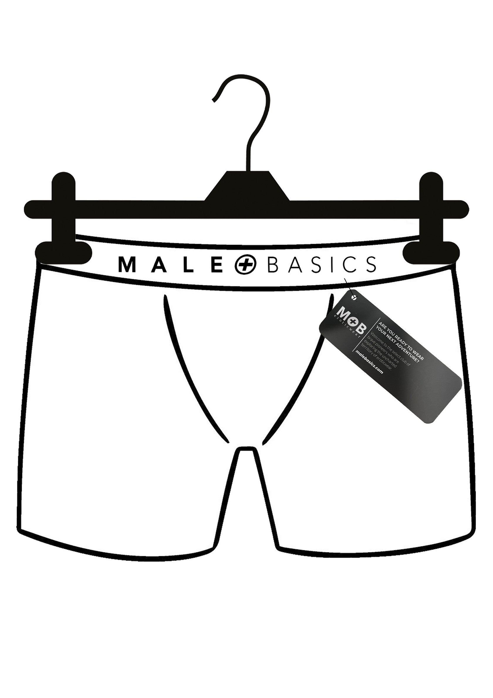 Sospensorio Hipster MaleBasics multicolore