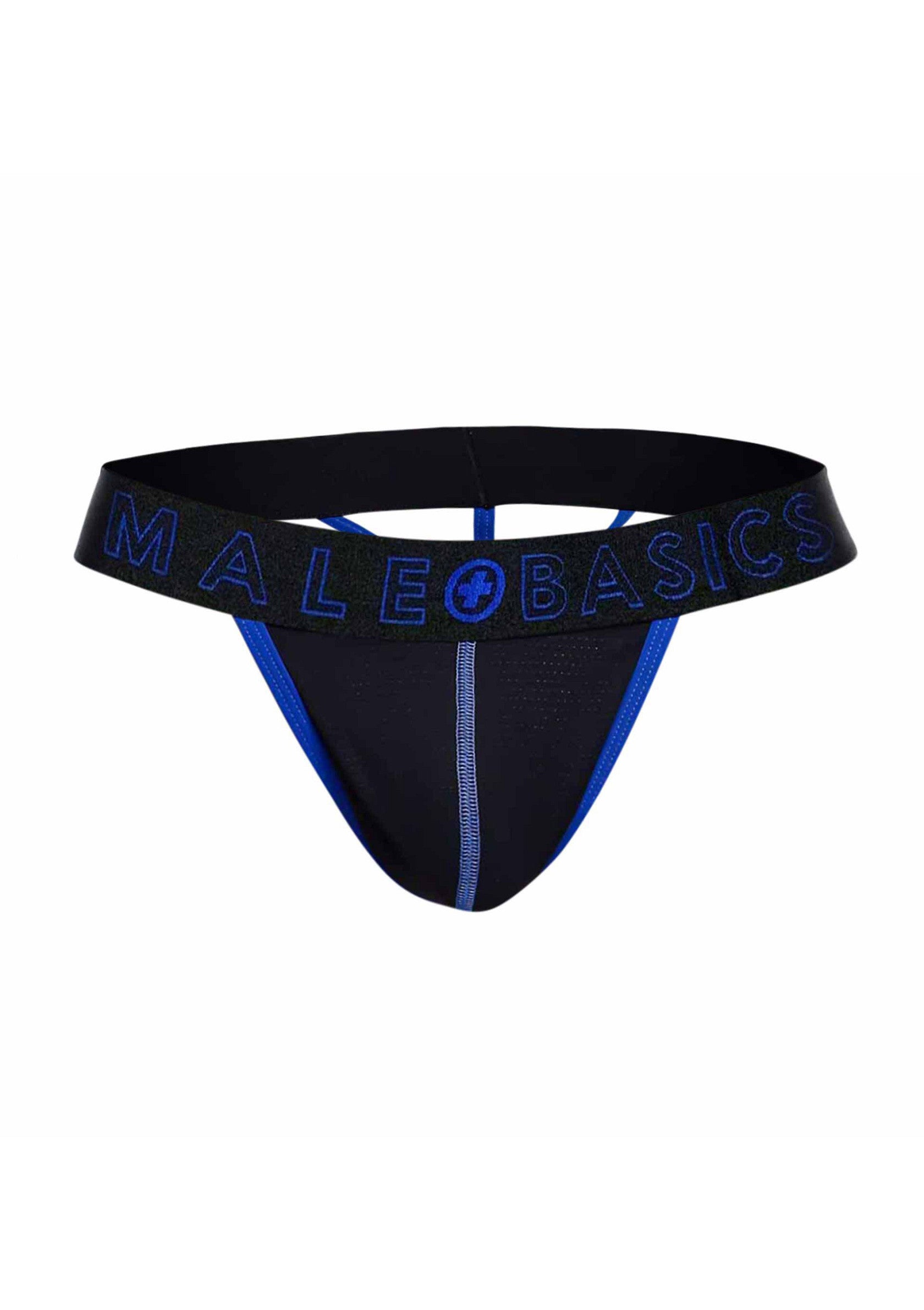 MaleBasics Neon Thong blu