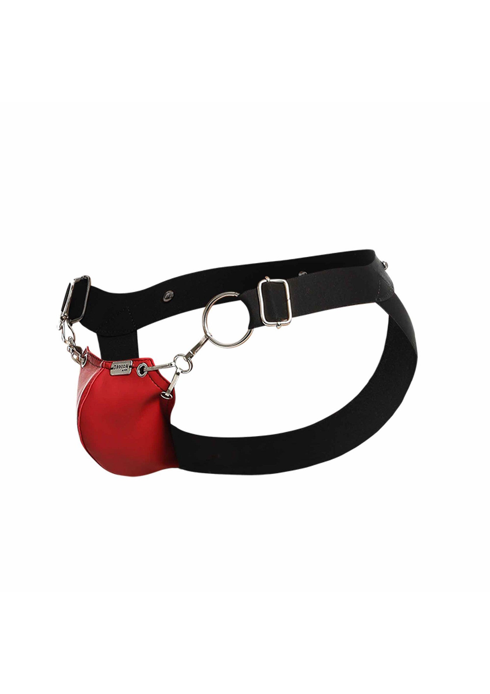 DNGEON Snap Jockstrap rosso