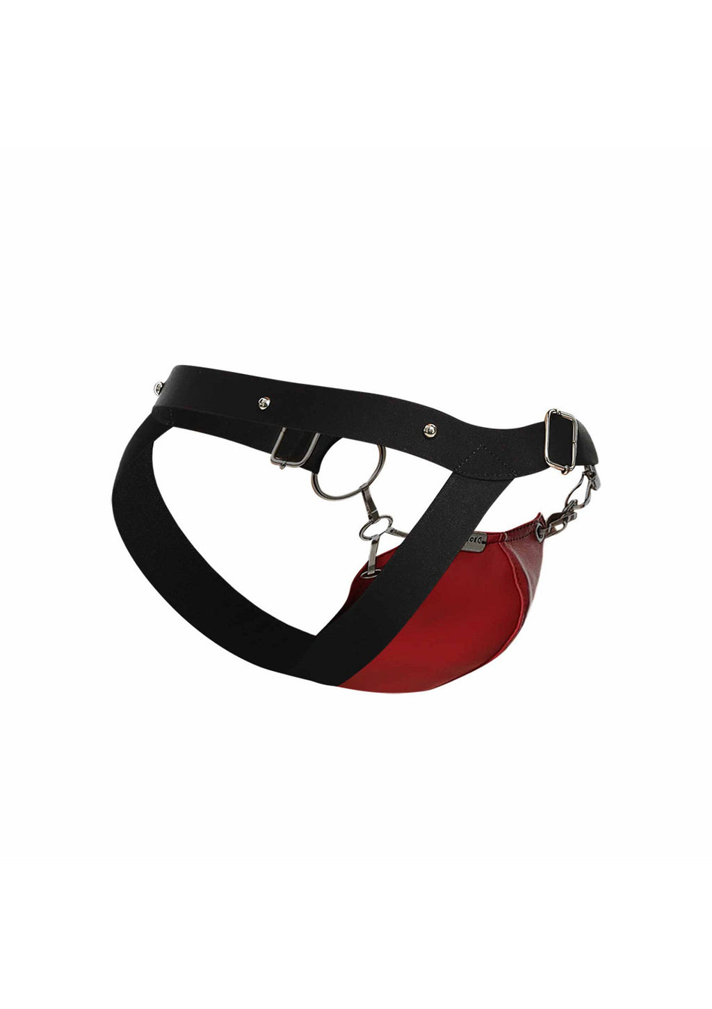 DNGEON Snap Jockstrap rosso