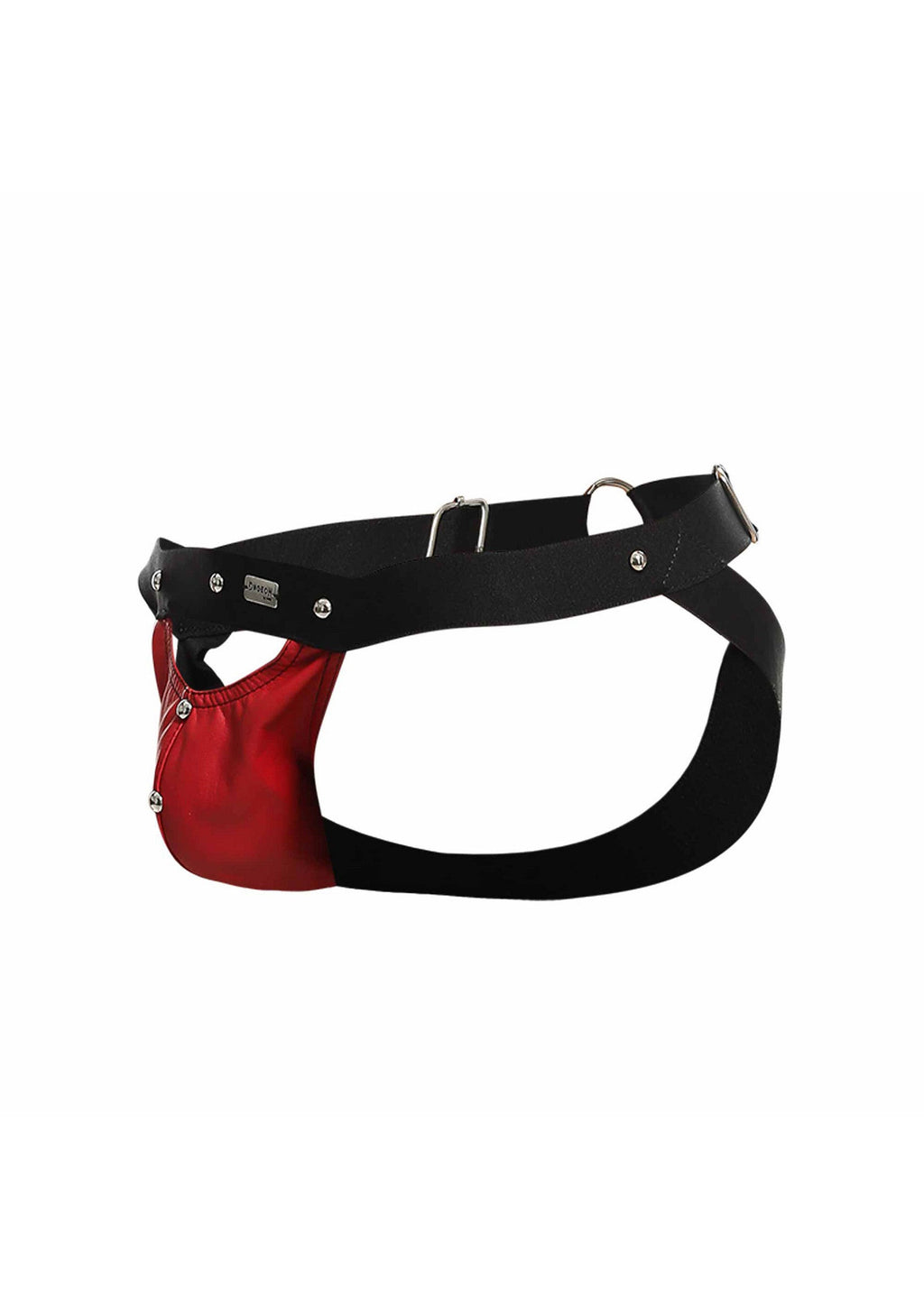 DNGEON Peekaboo Jock rosso