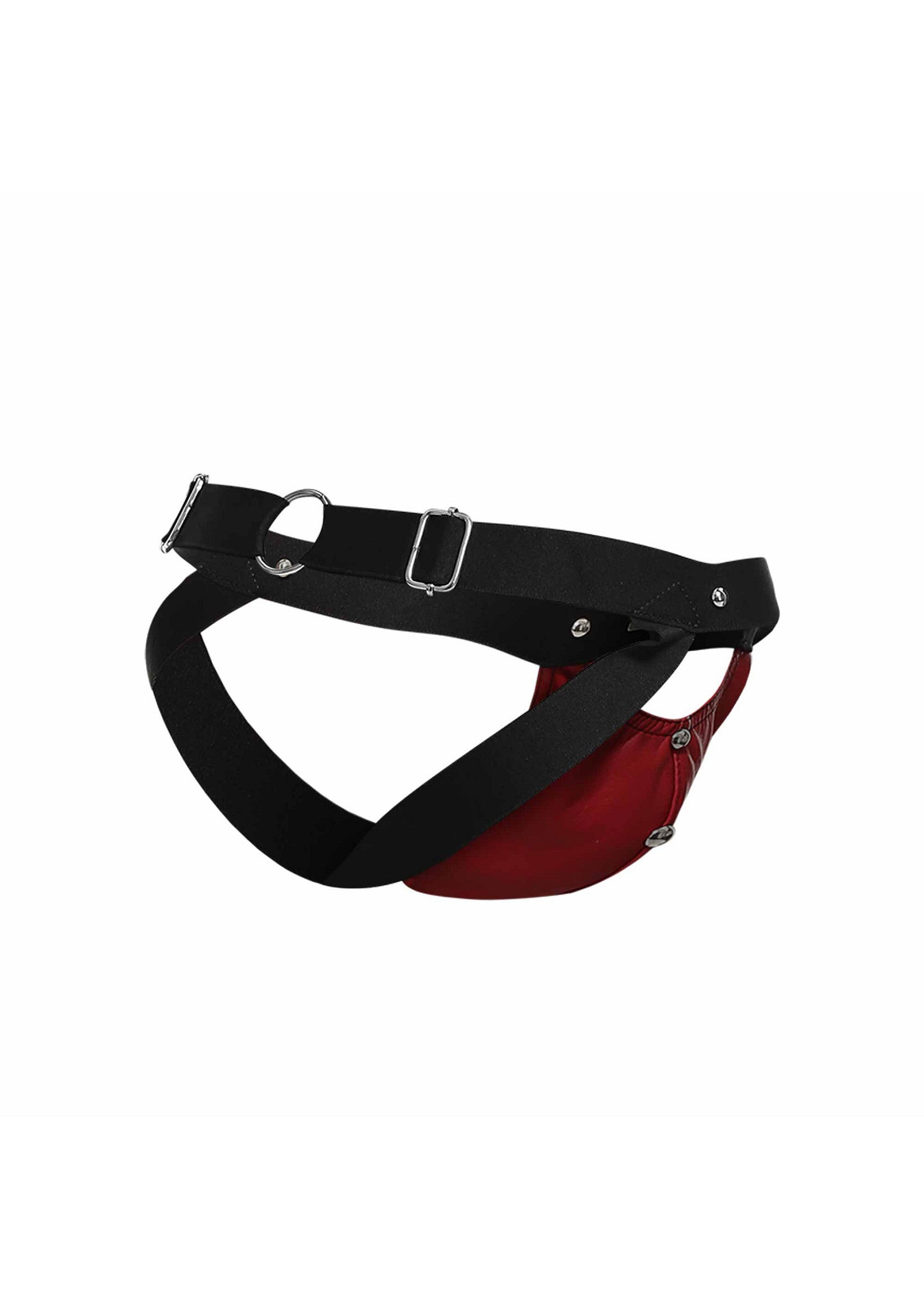 DNGEON Peekaboo Jock rosso