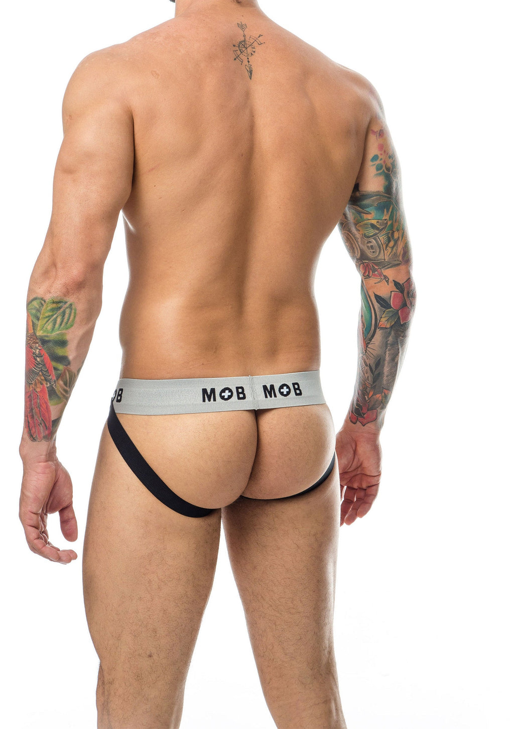 Jock classico a righe MOB bianco