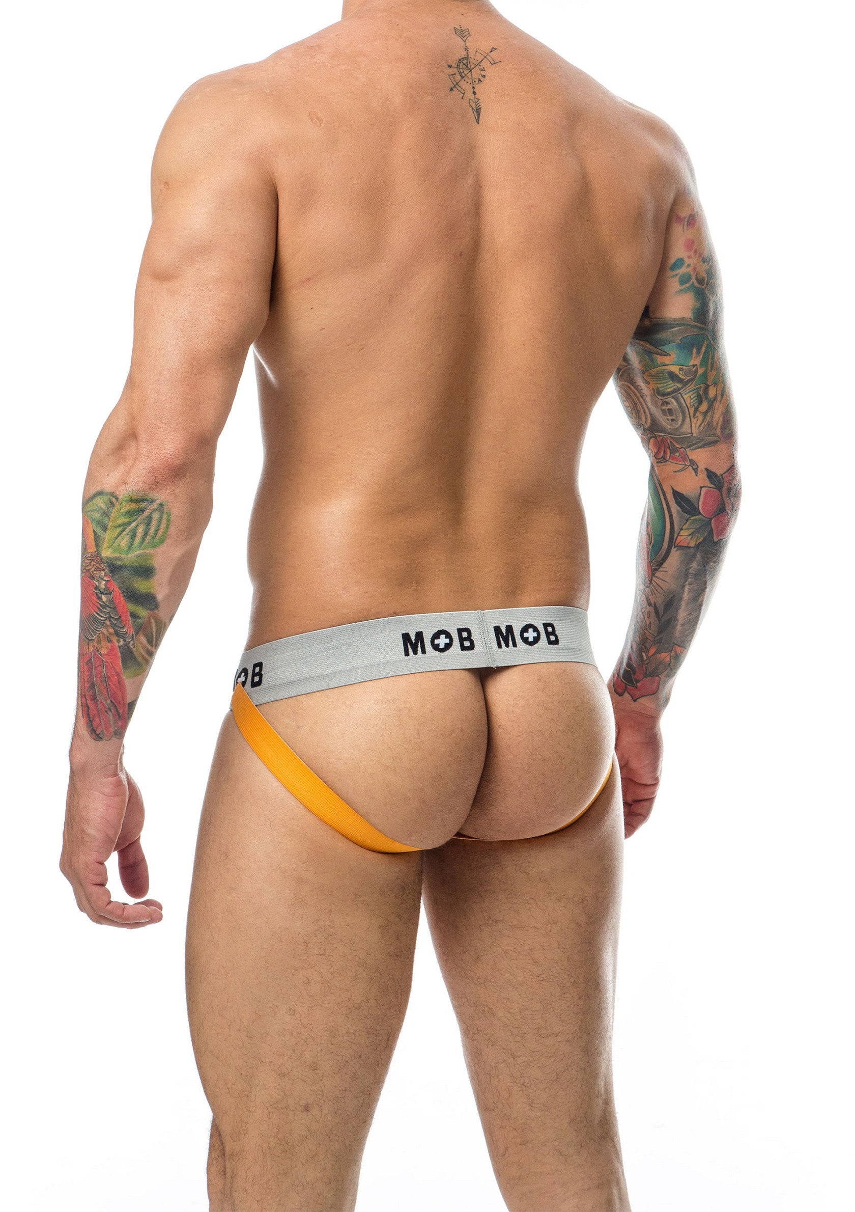 Jock classico a righe MOB arancione