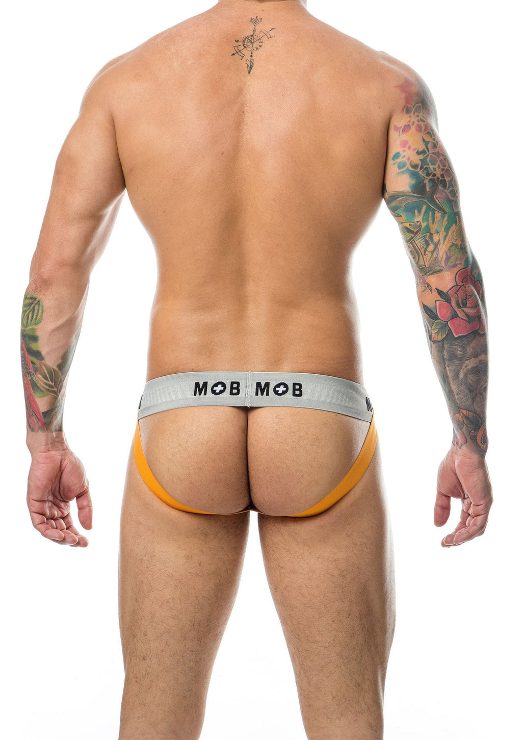 Jock classico a righe MOB arancione