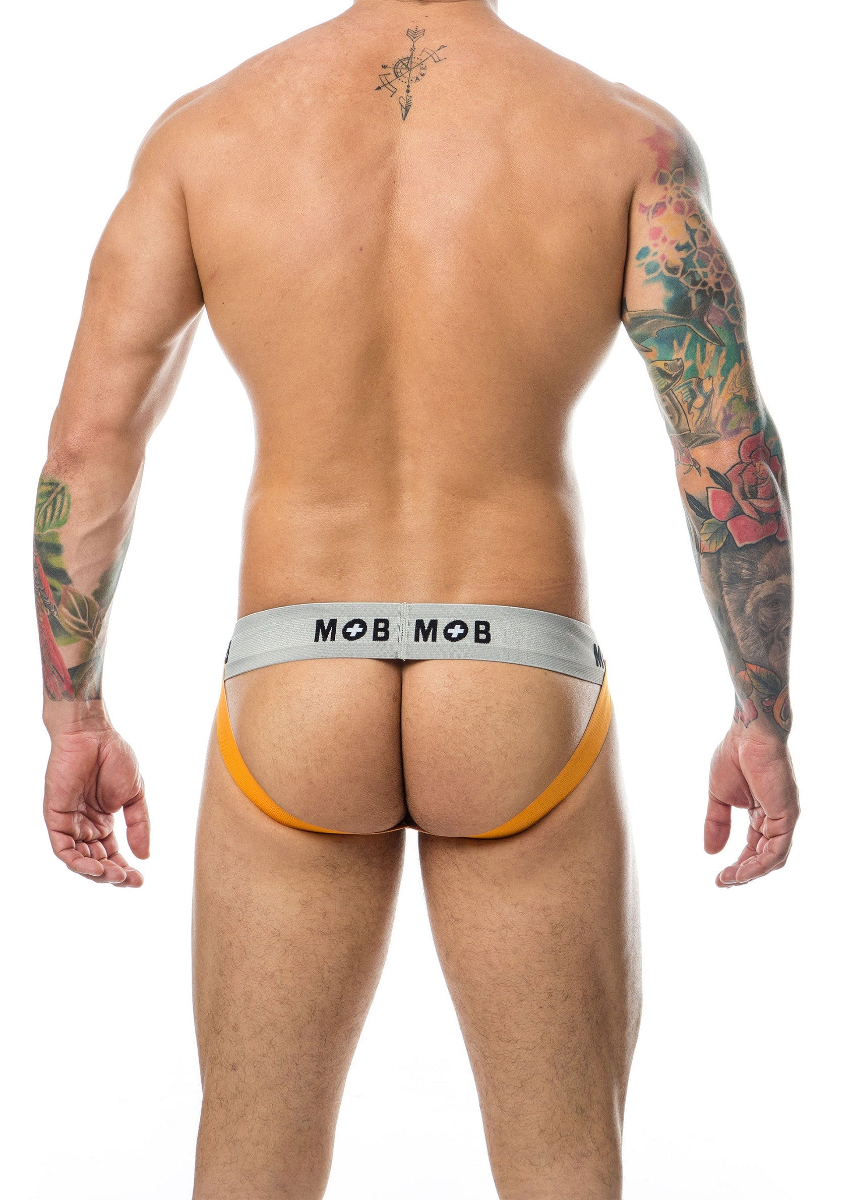 Jock classico a righe MOB arancione