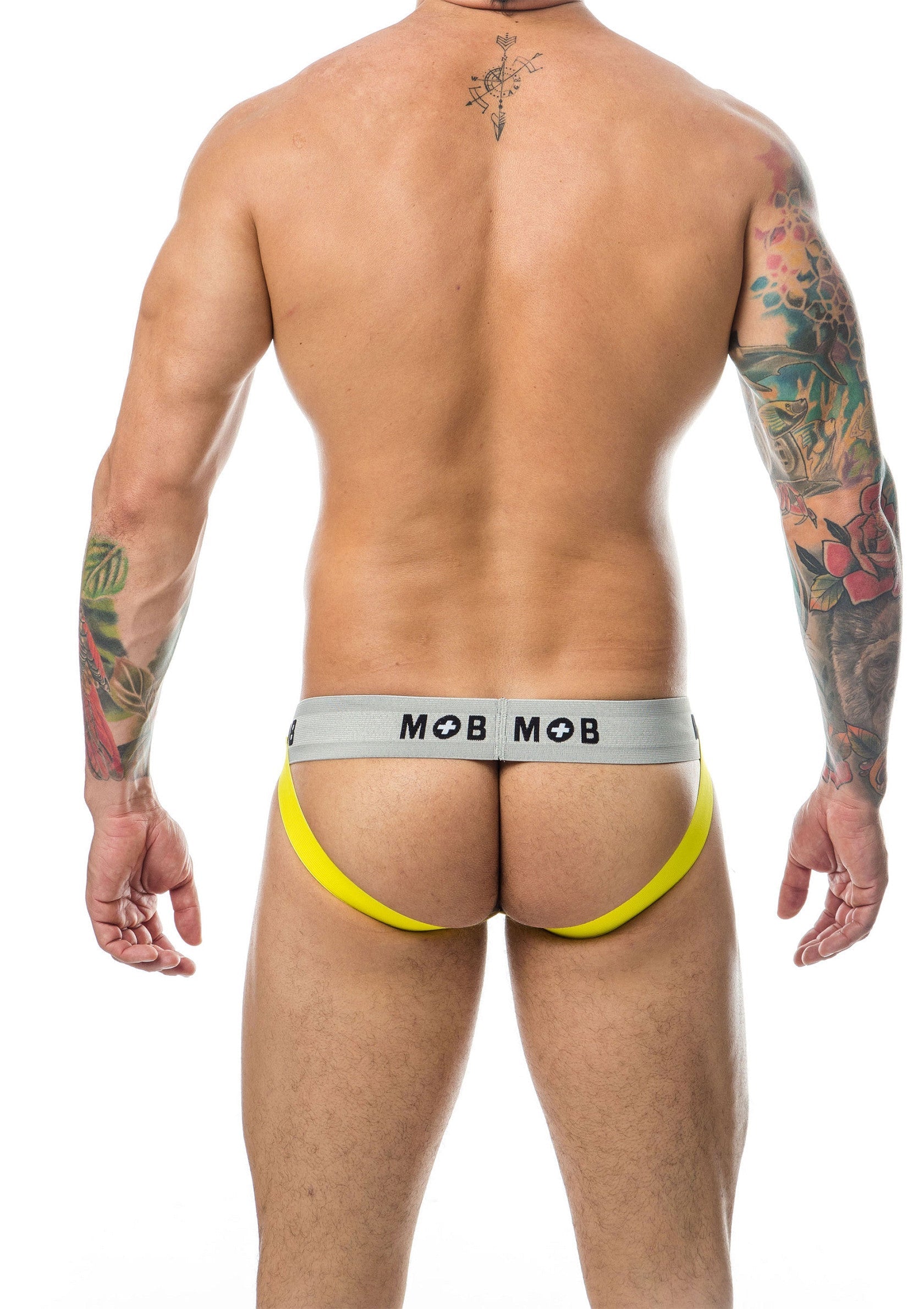 Jock classico a righe MOB giallo