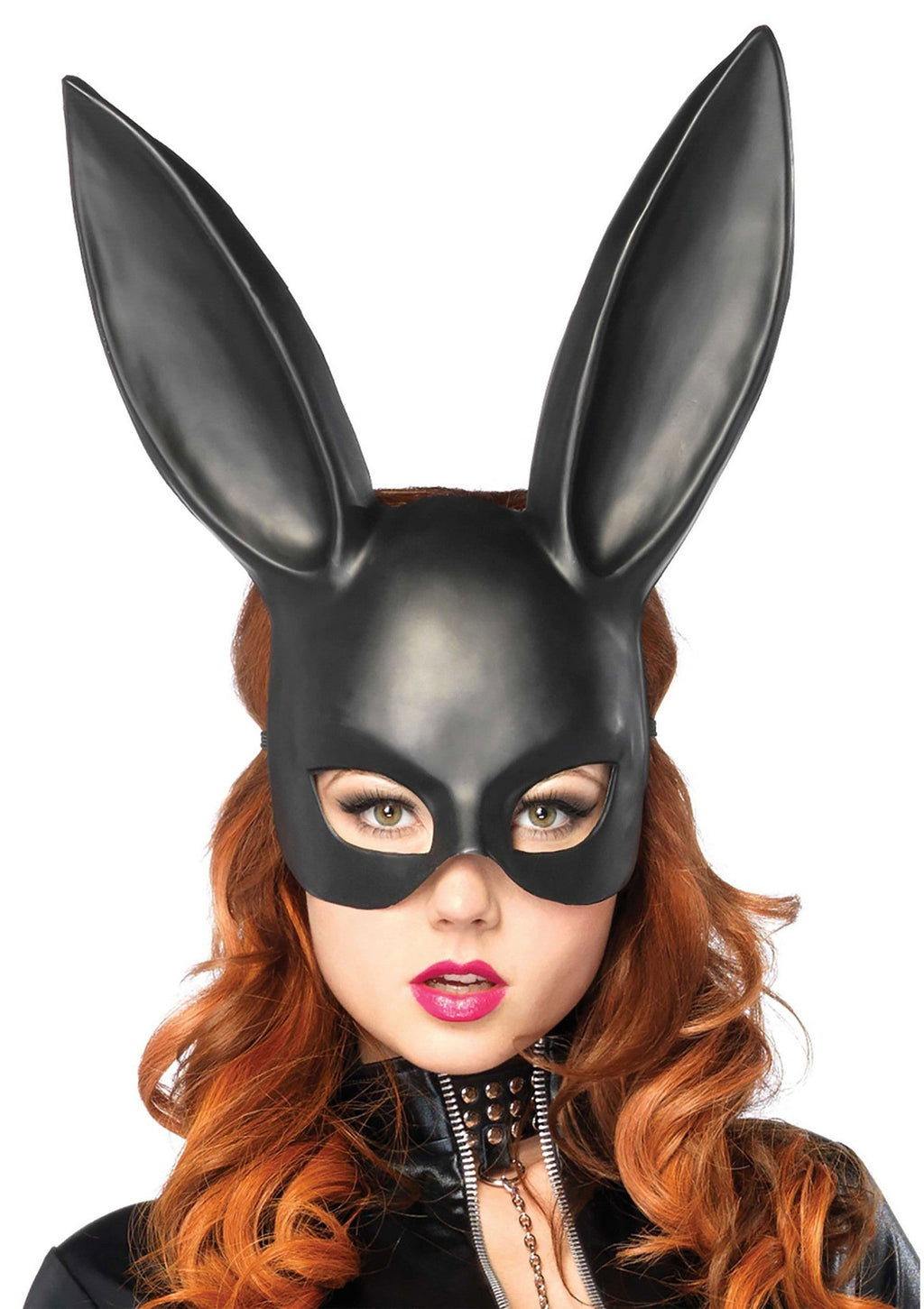 Maschera da coniglio in maschera nera