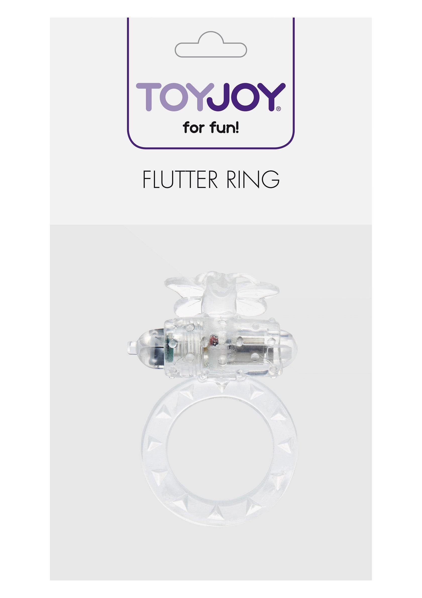 Flutter Ring Vibrante trasparente
