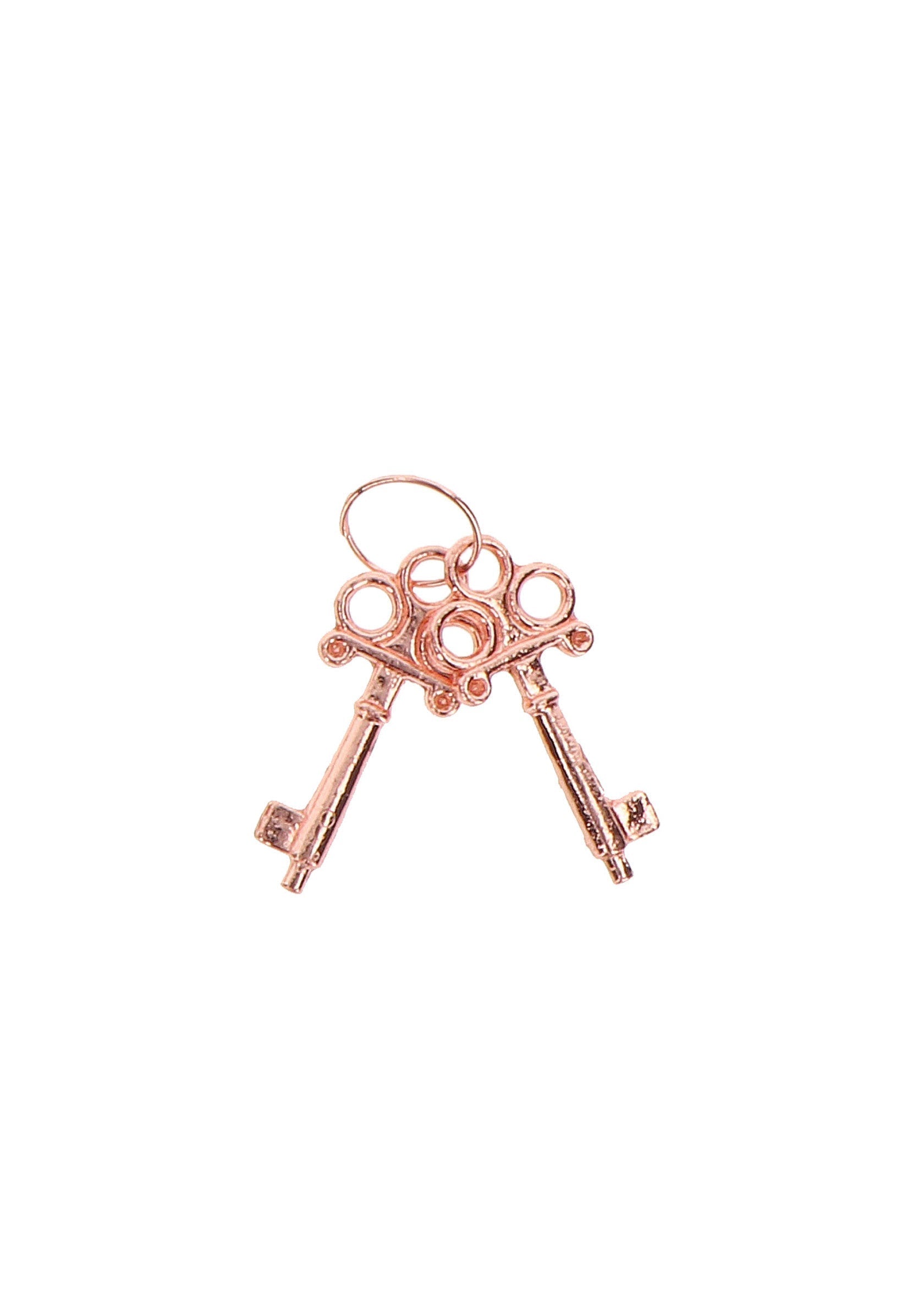 Manette in metallo oro rosa
