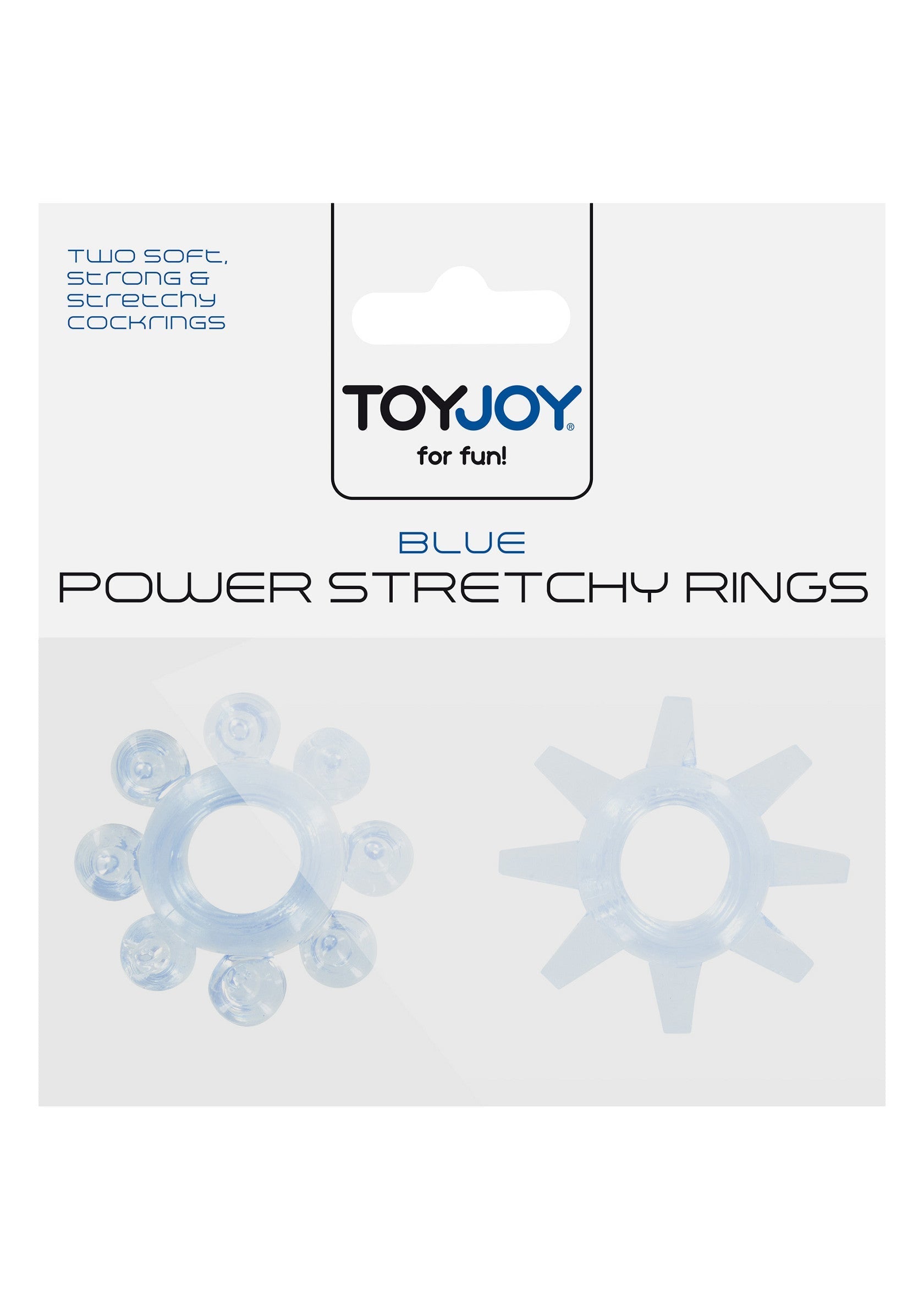Anelli elastici Power Stretchy 2 pezzi trasparenti