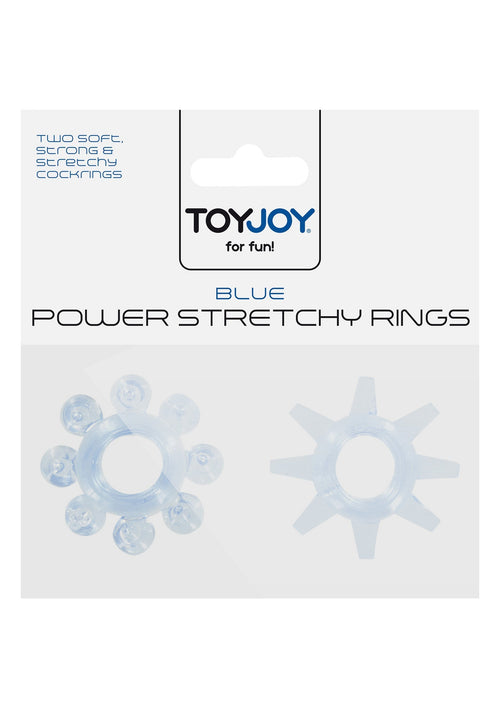 Anelli elastici Power Stretchy 2 pezzi trasparenti