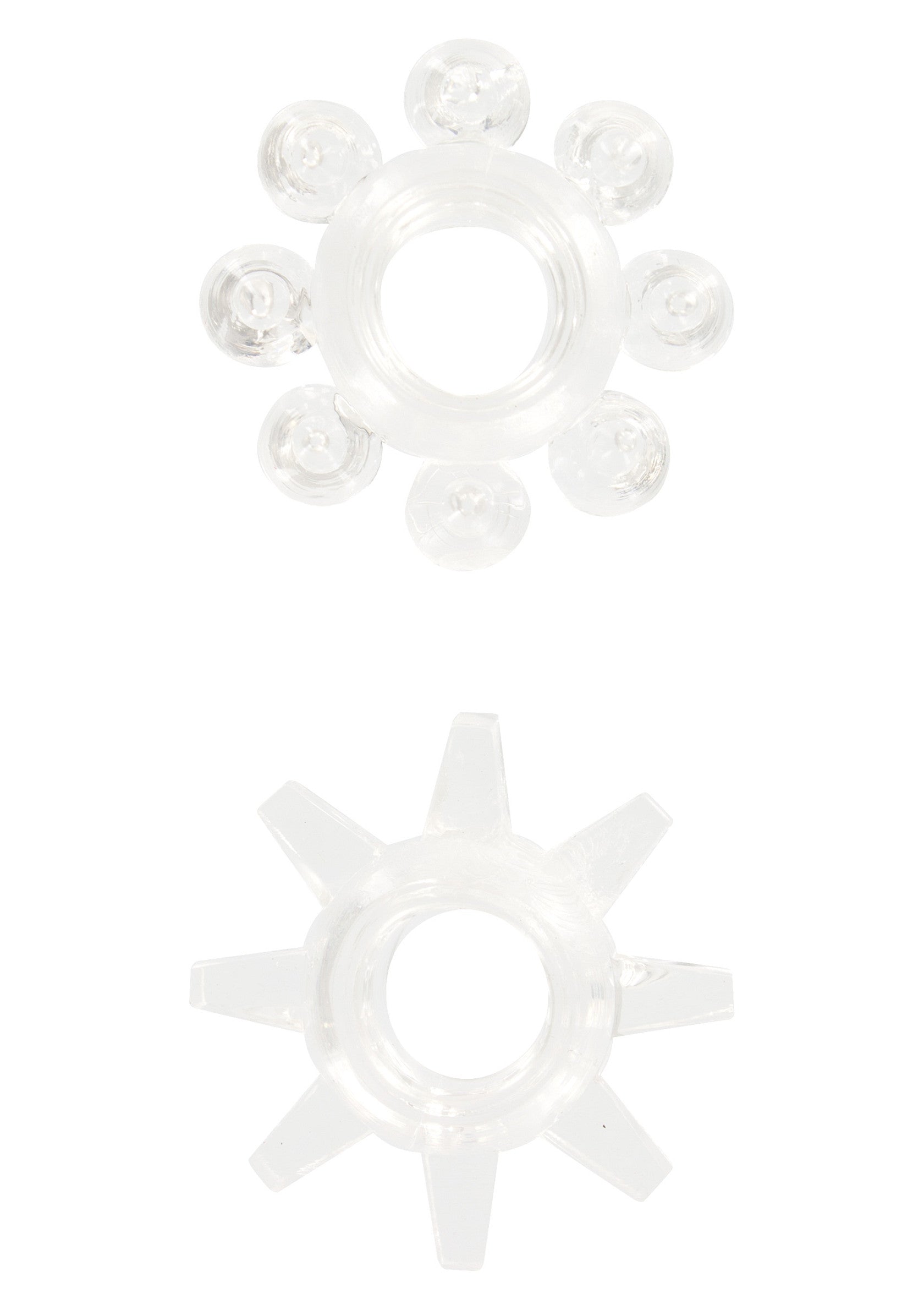 Anelli elastici Power Stretchy 2 pezzi trasparenti