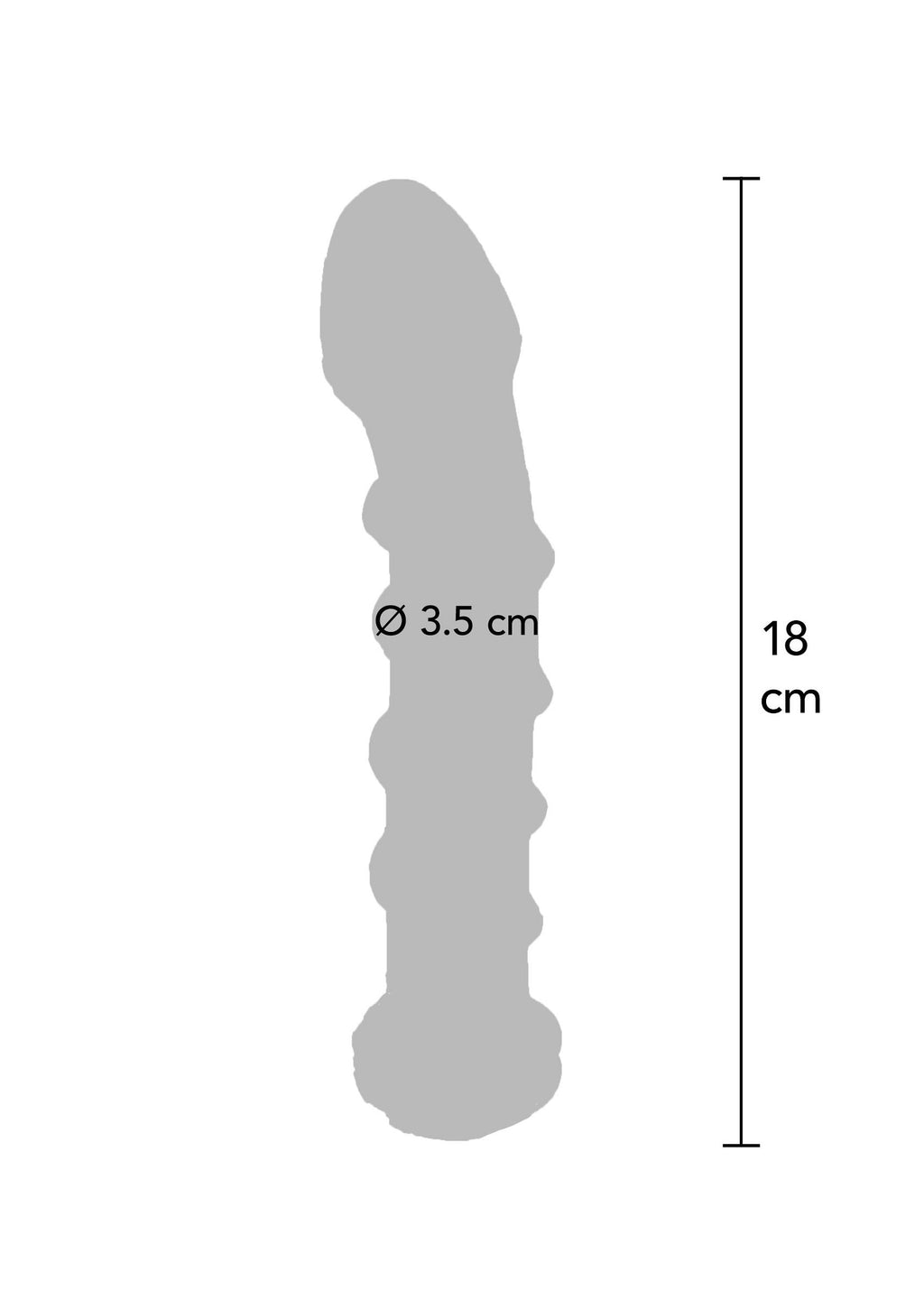 Pietra preziosa trasparente per il punto G