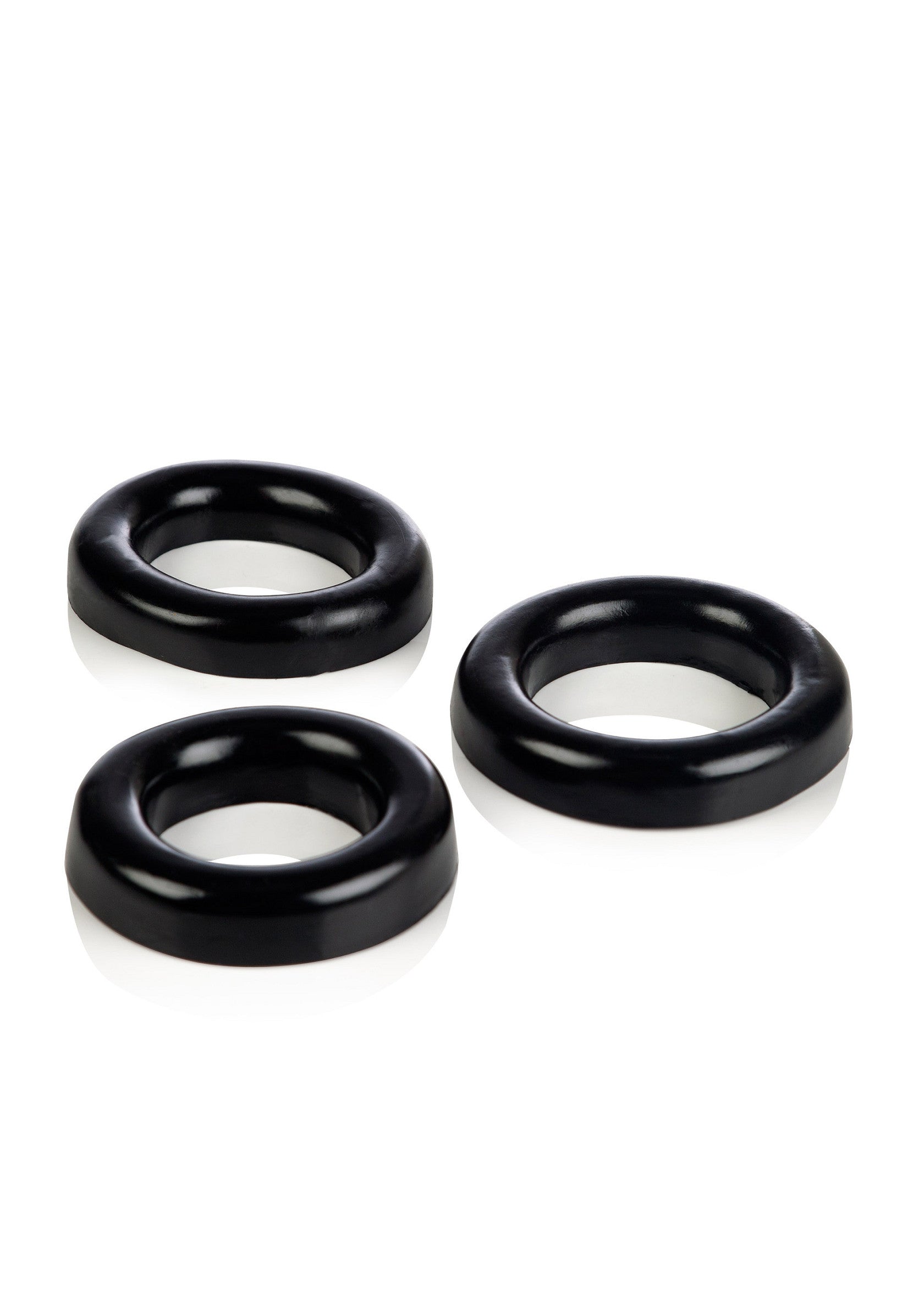 Set di 3 anelli COLT neri