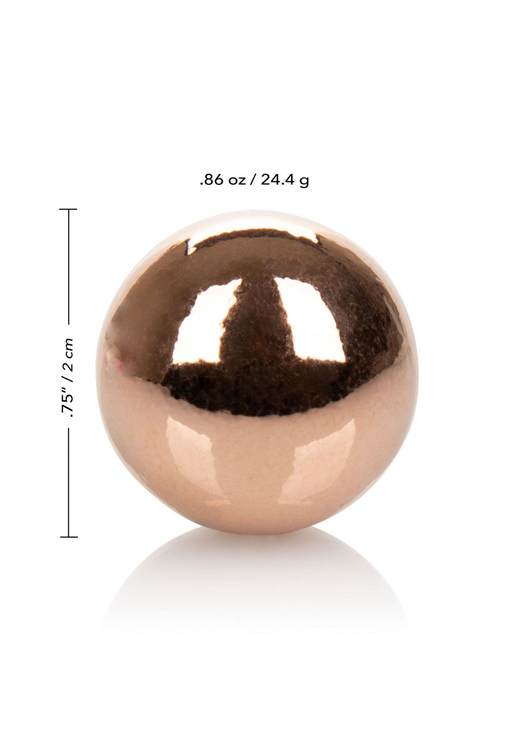 Palline ponderate Climax oro rosa