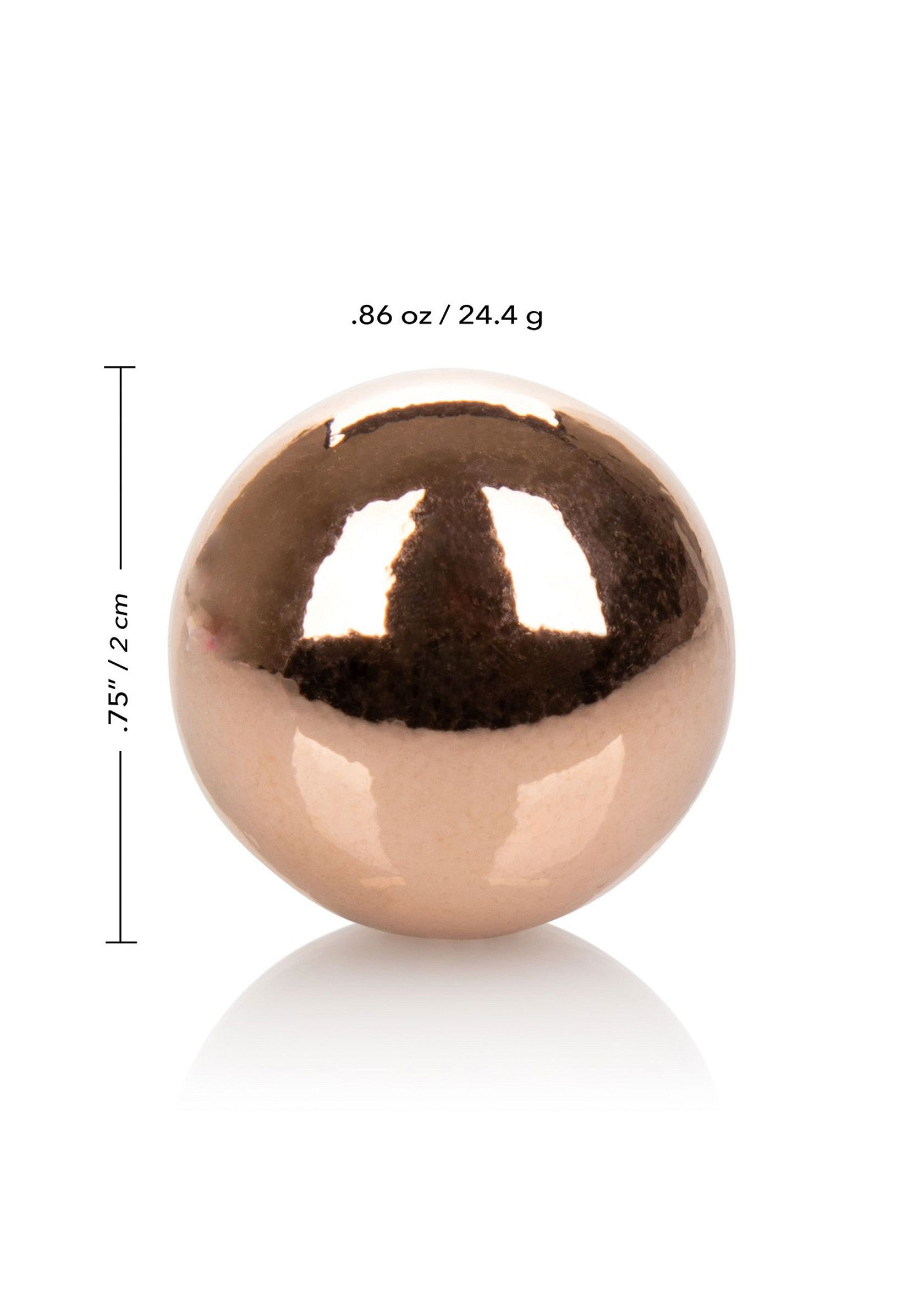 Palline ponderate Climax oro rosa