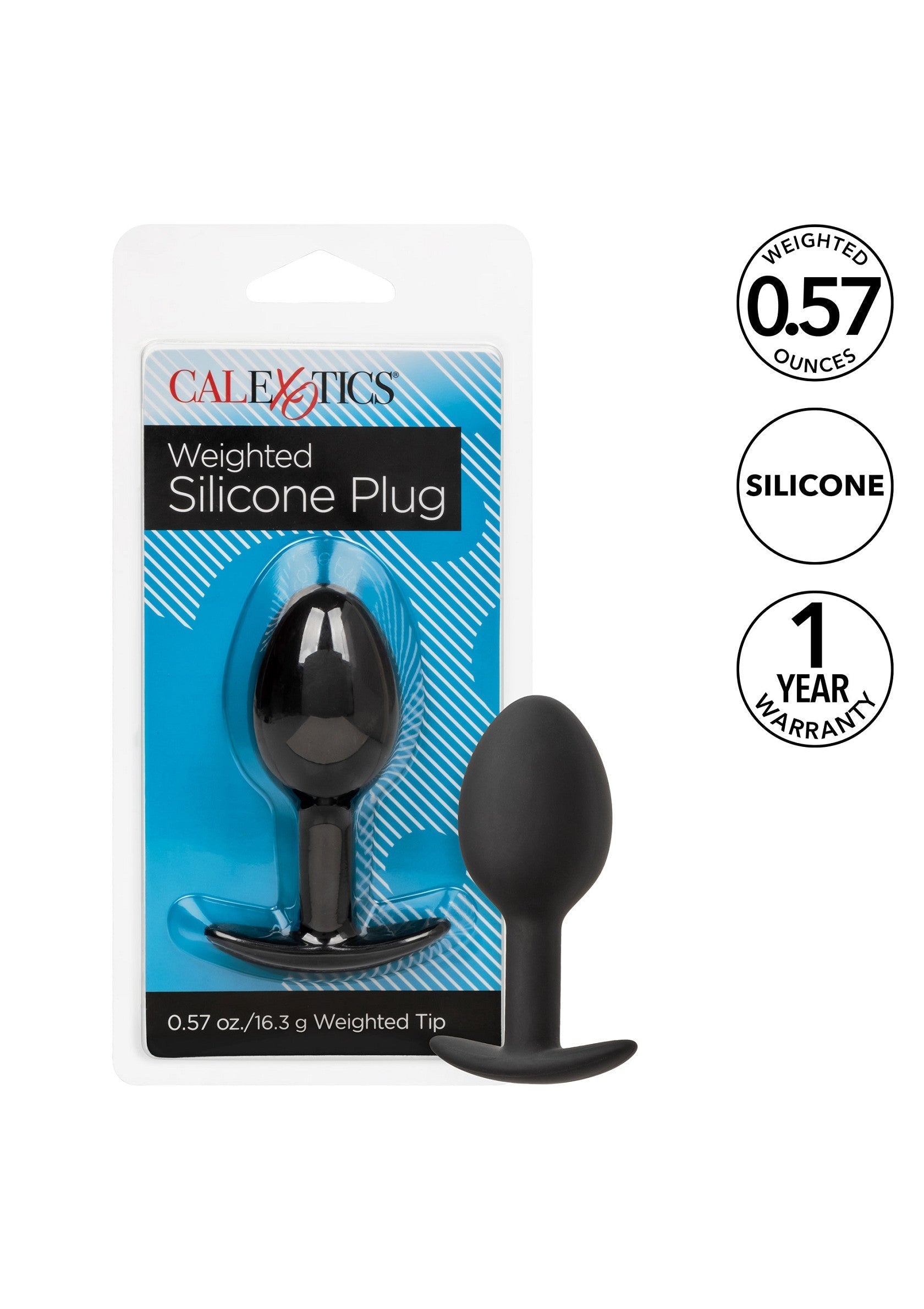 Tappo in silicone appesantito nero