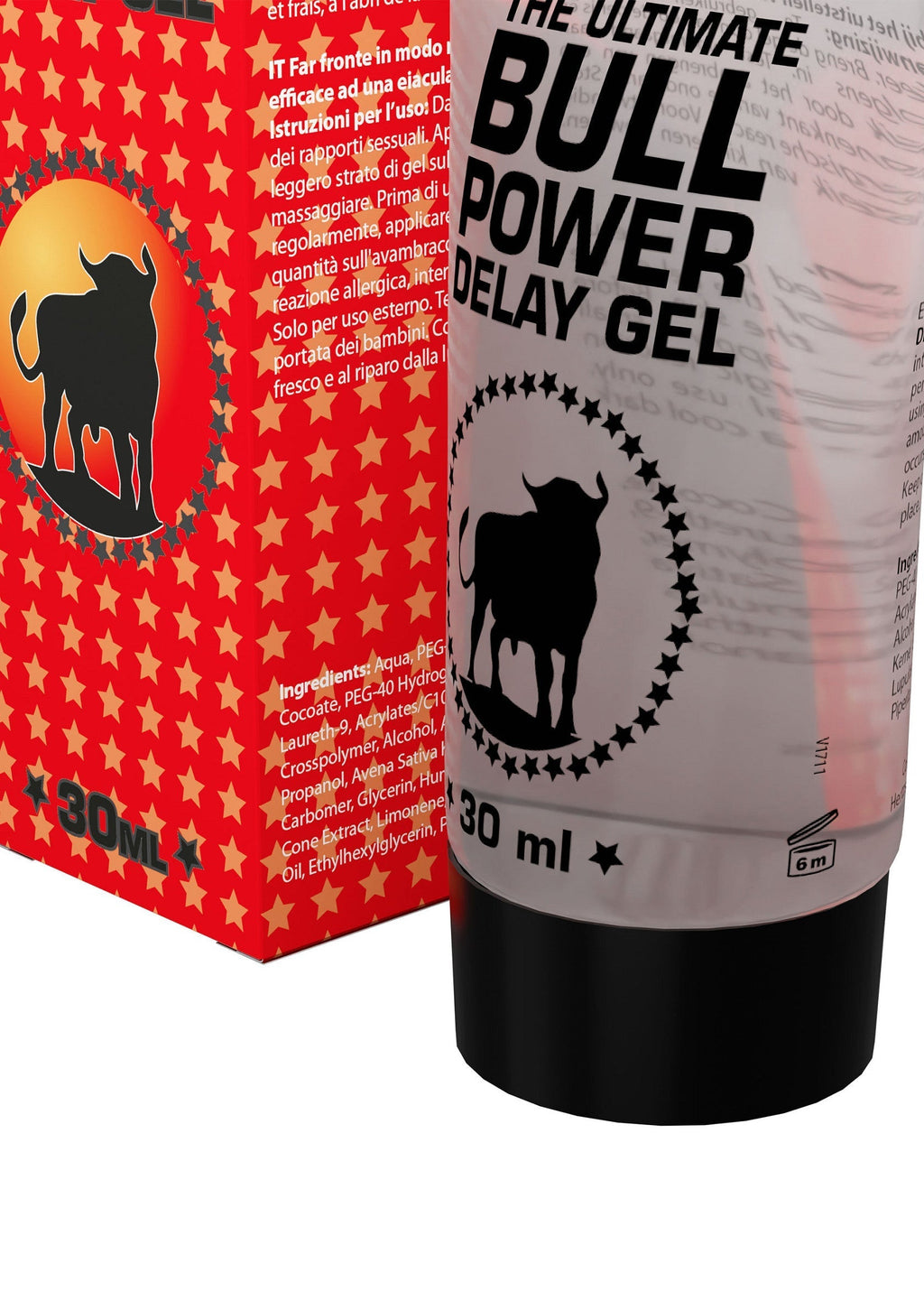 Bull Power Delay Gel West 30 ml naturale
