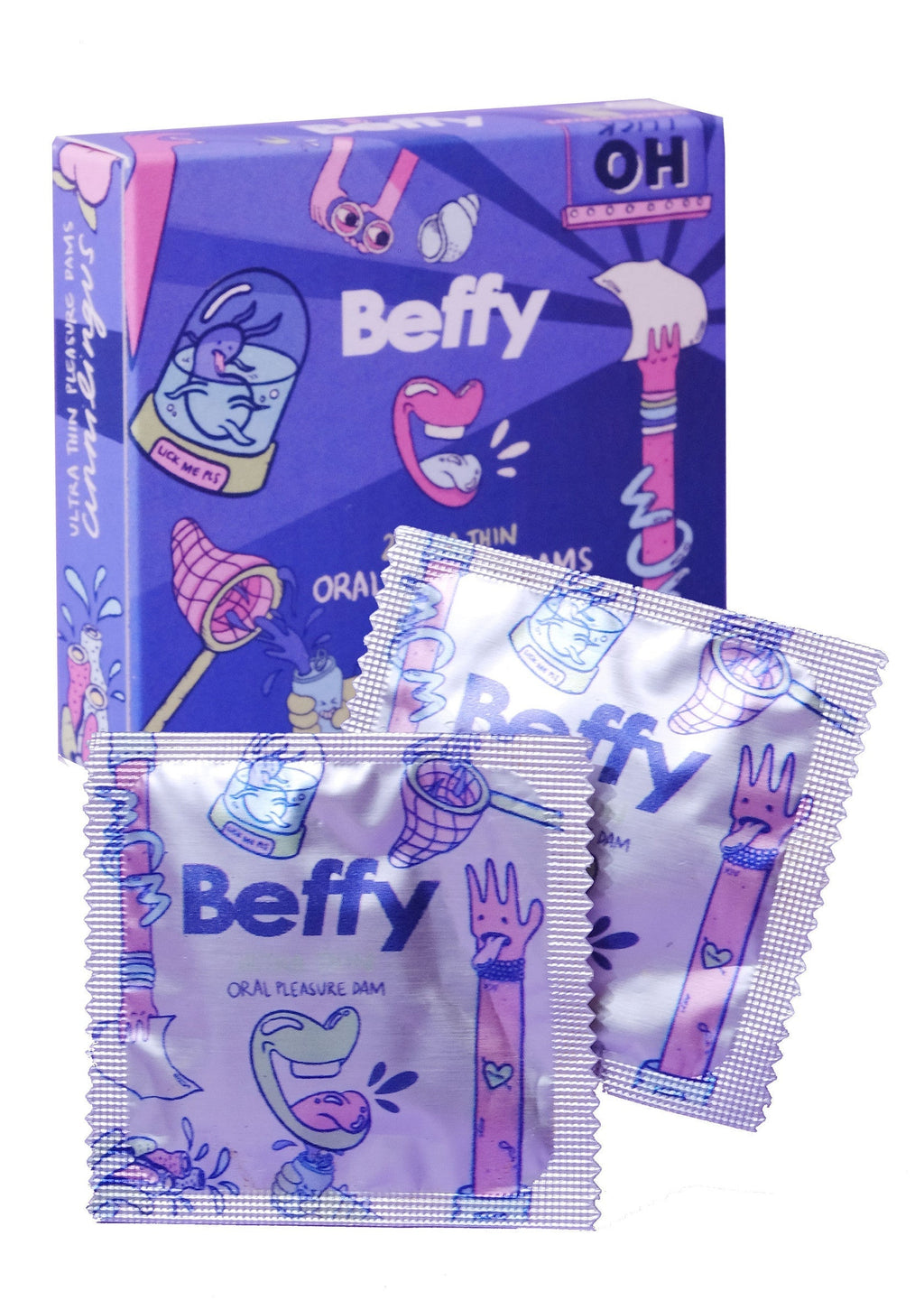 Beffy Dighe Orali 2 pezzi naturali