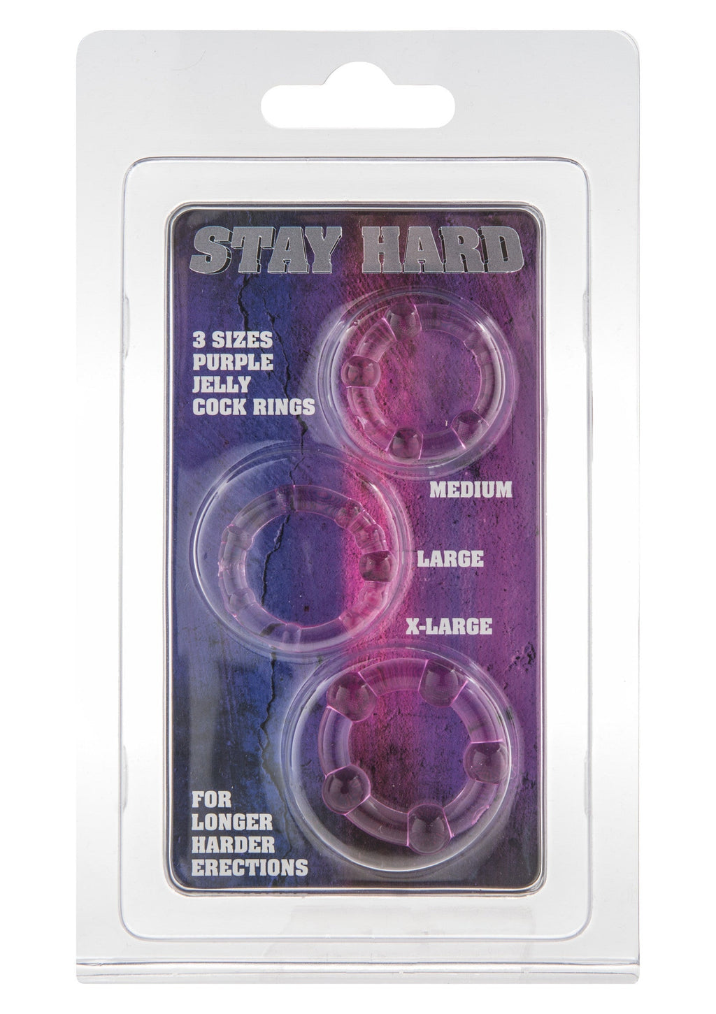 Stay Hard - Tre Anelli viola