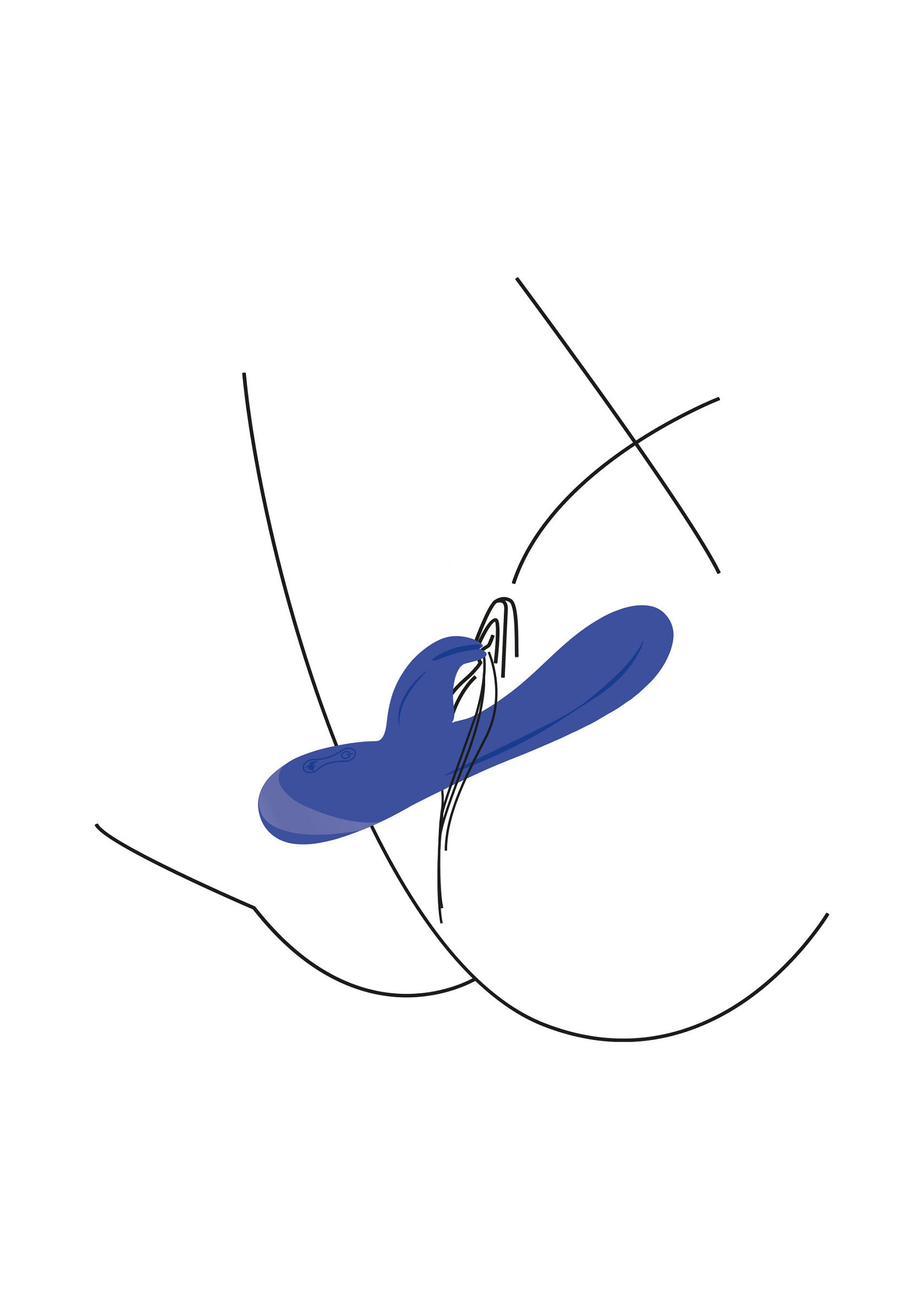 Vibratore Everlasting Love blu