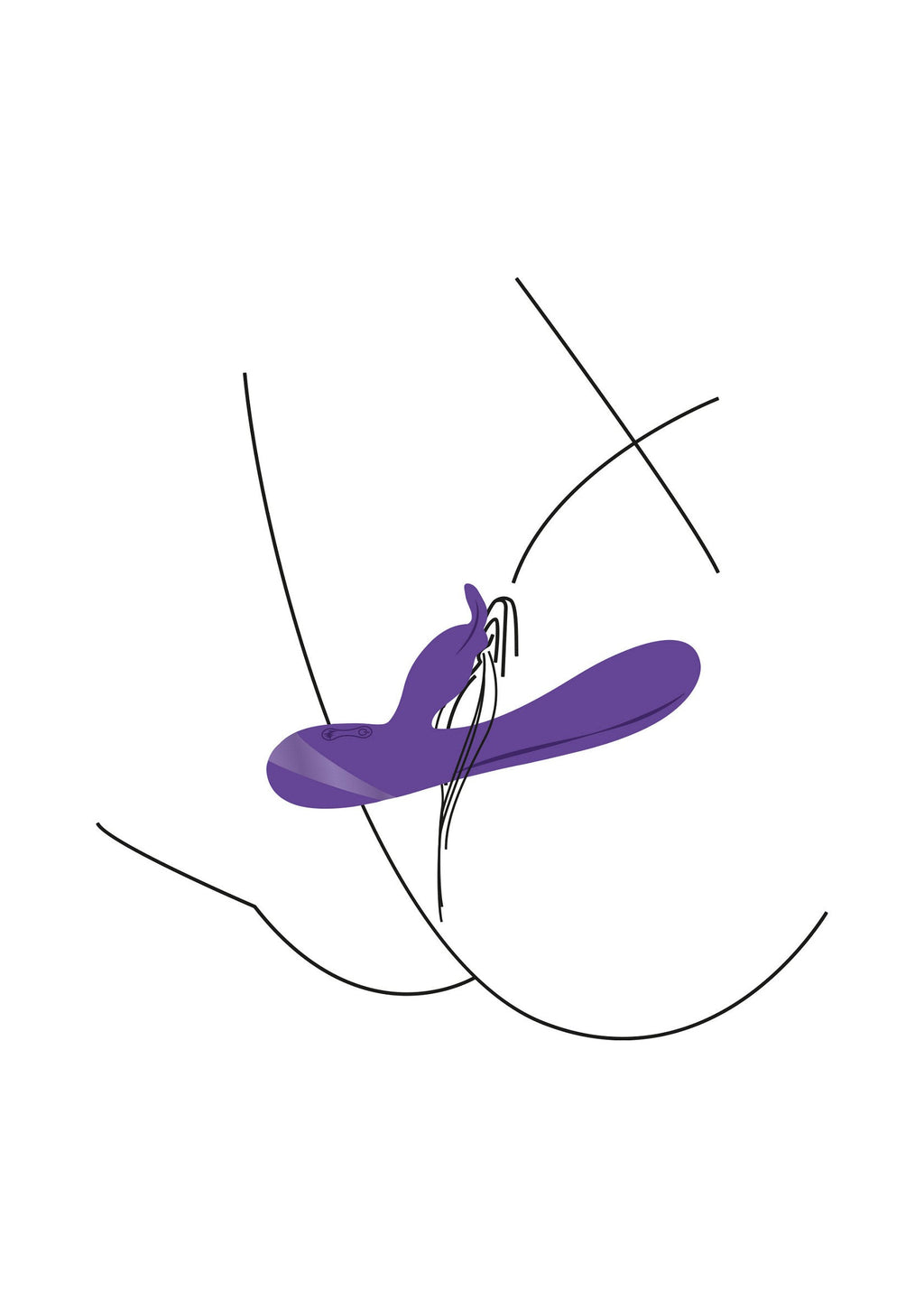 Vibratore Unlimited Love viola