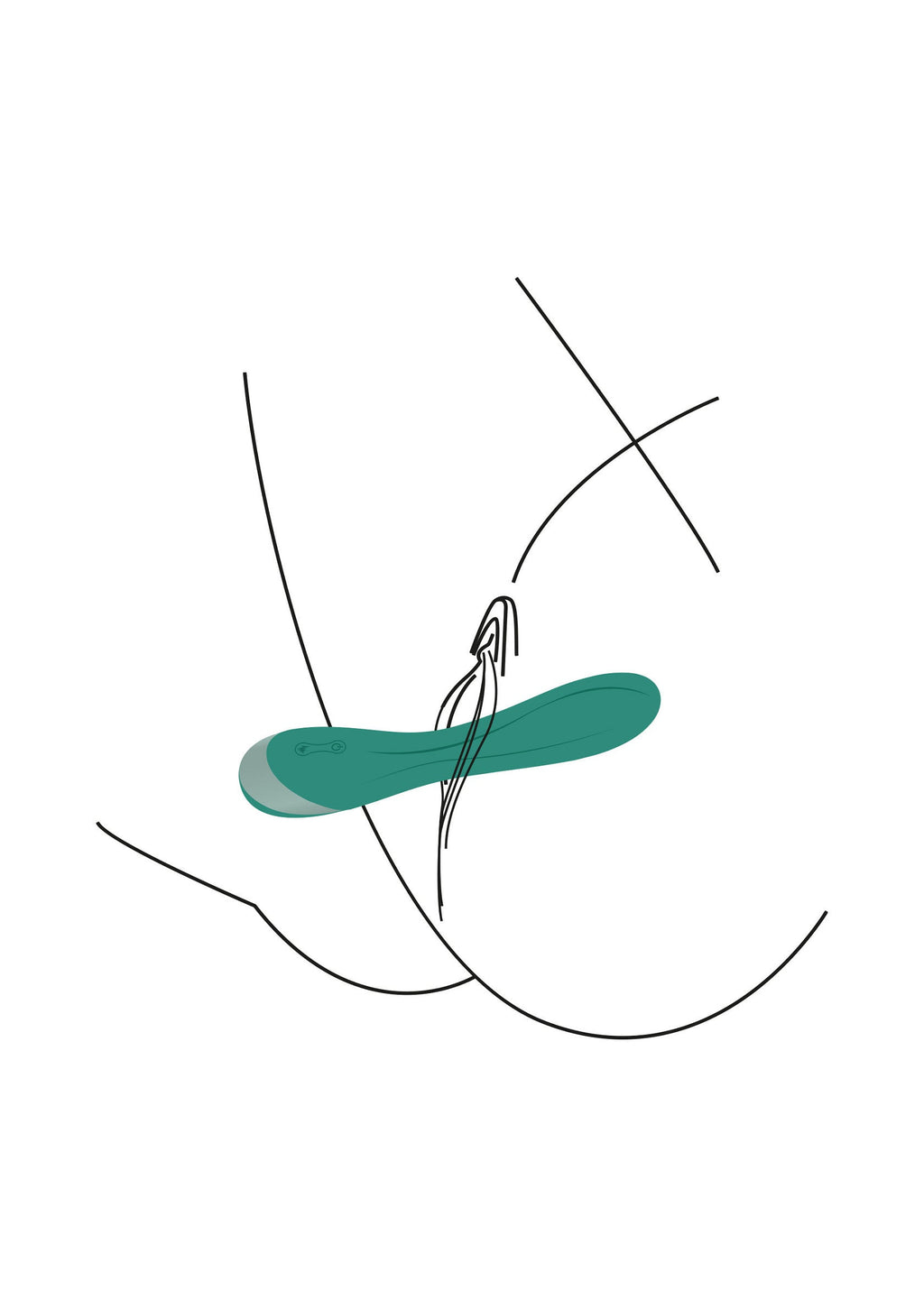 Vibratore Timeless Love verde