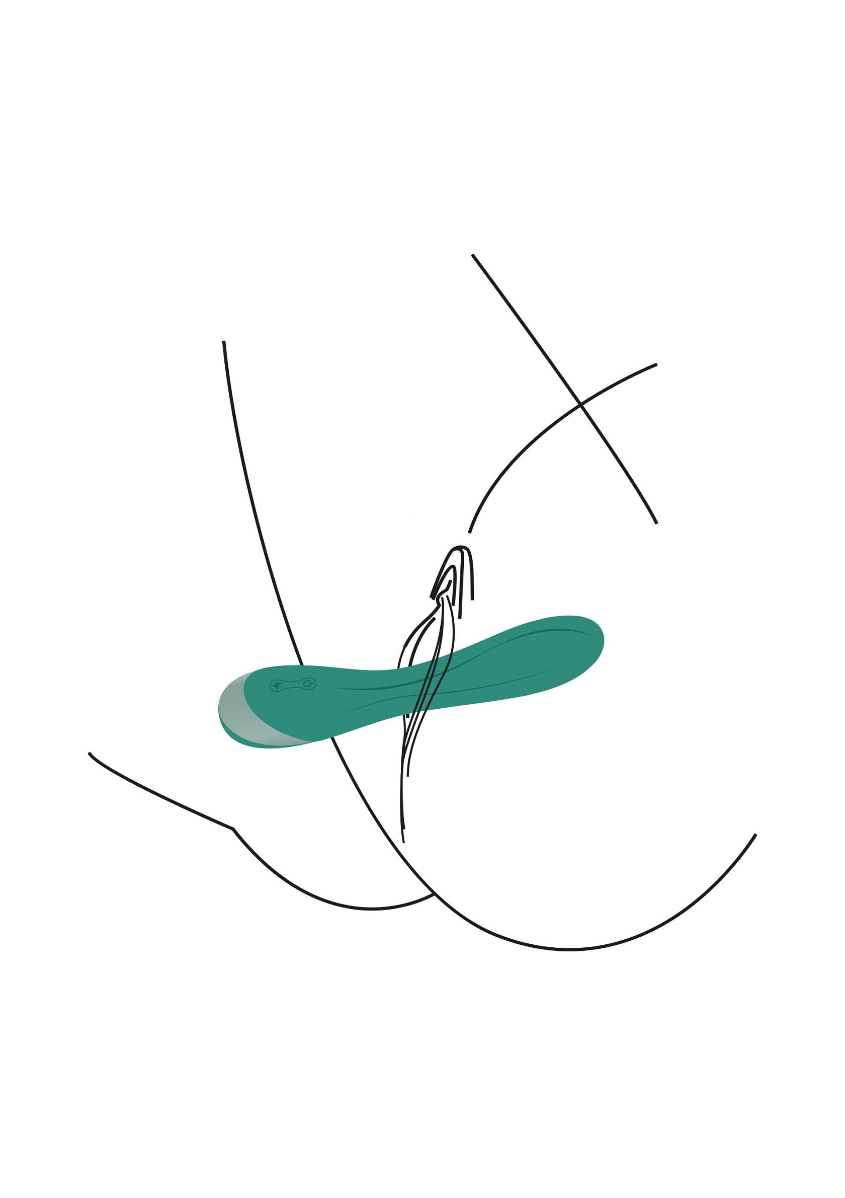 Vibratore Timeless Love verde