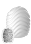 Mini Masturbatore Wave bianco