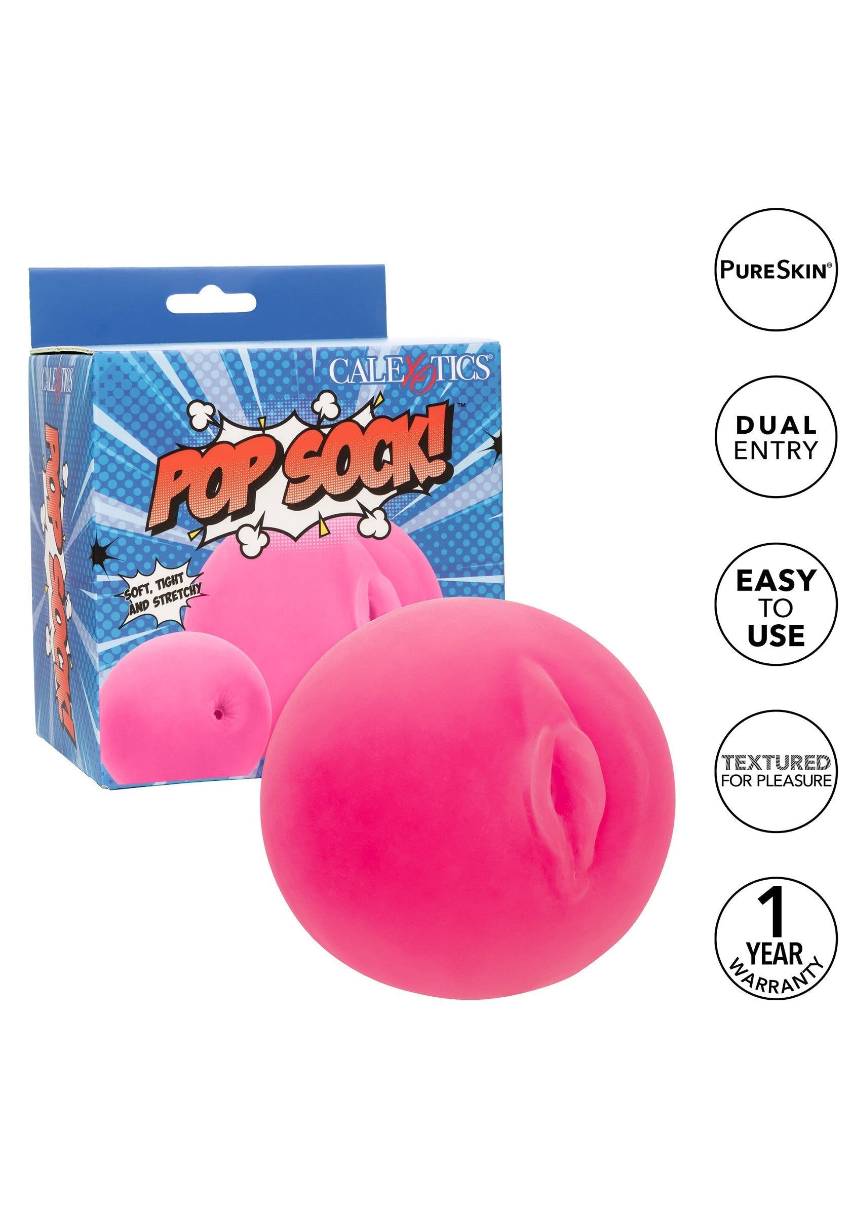 Pop Sock Pussy Ass rosa